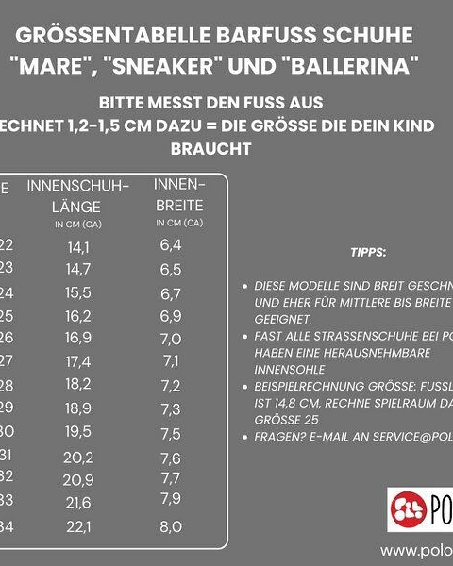 Pololo Barfußballerina aus pflanzlich gegerbtem Leder, unisex – Ansicht 4