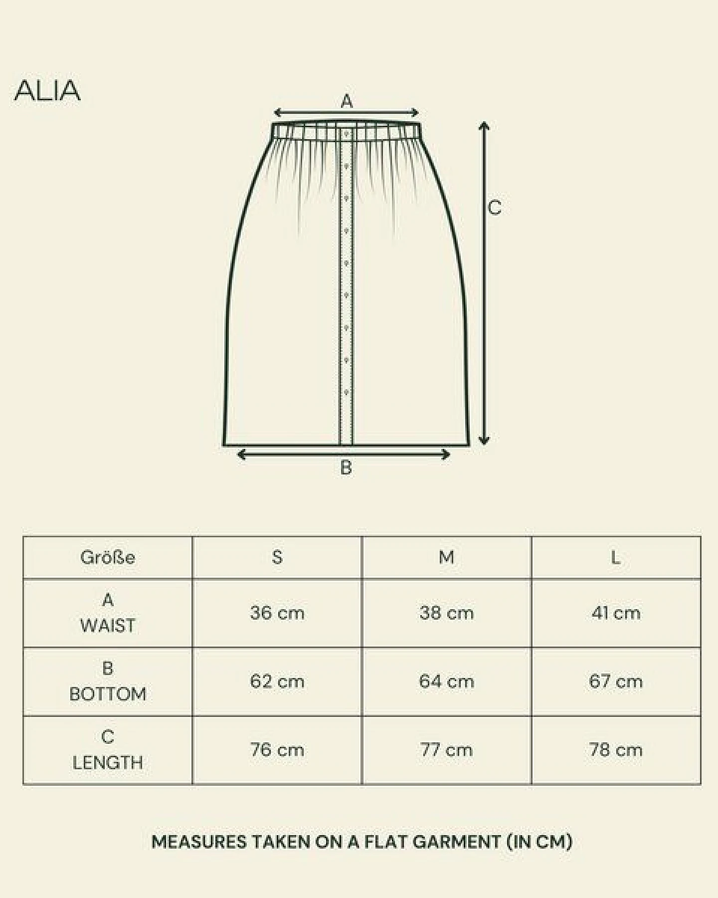 NORDLICHT Leinen Rock Alia aus 100% Leinen – Ansicht 4