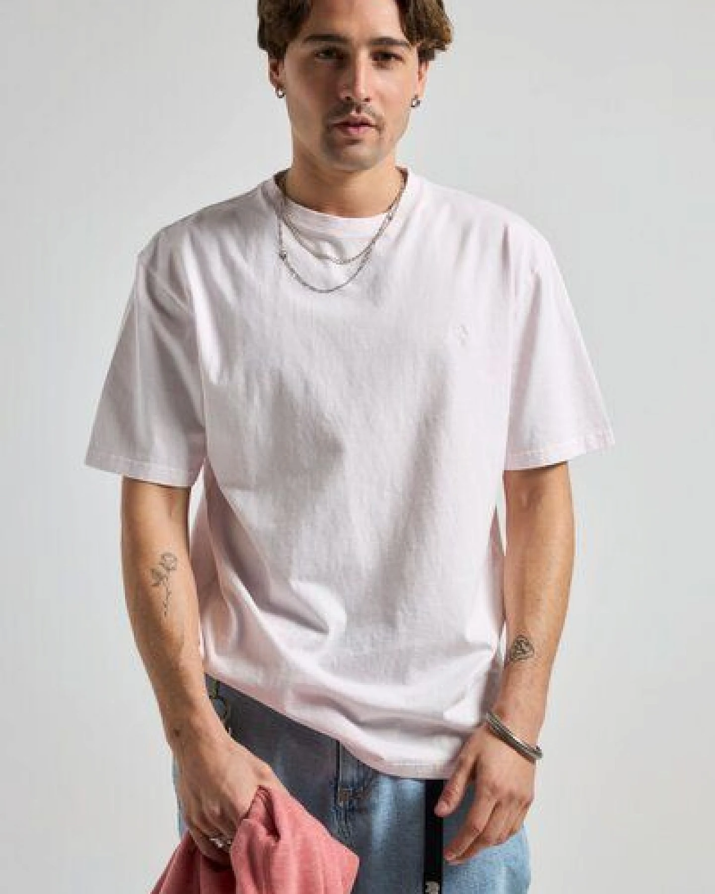 Trendsplant Essential Sunwashed T-Shirt Calcite – Ansicht 4