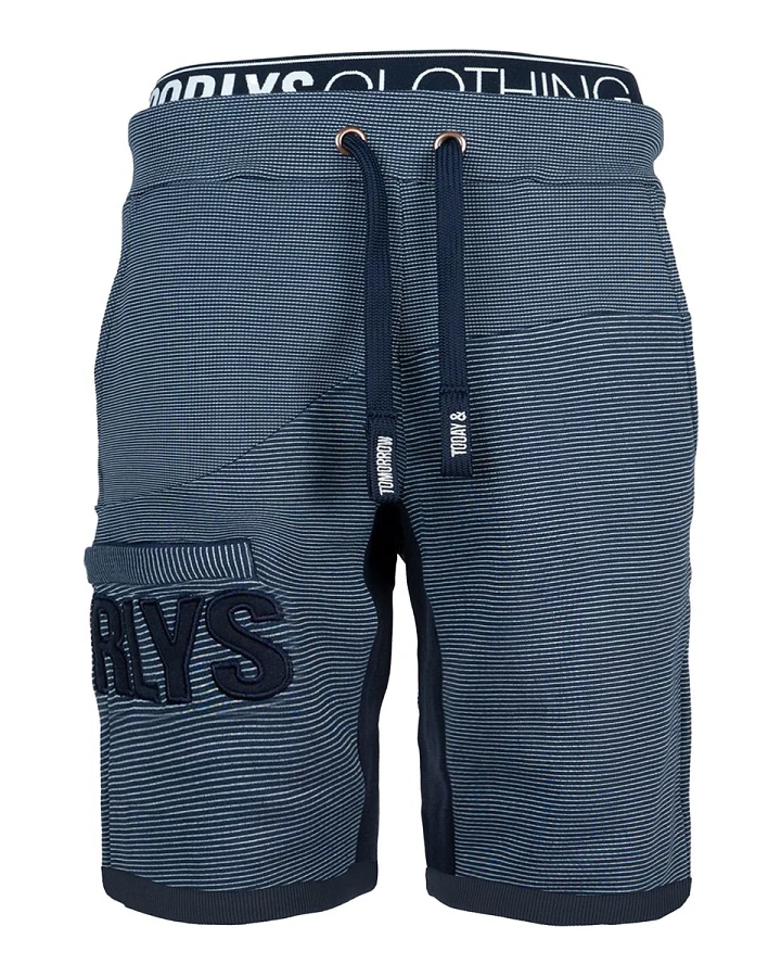 Shorts SUNDAG MarineStriped/Navy Unisex Damen M / Herren S