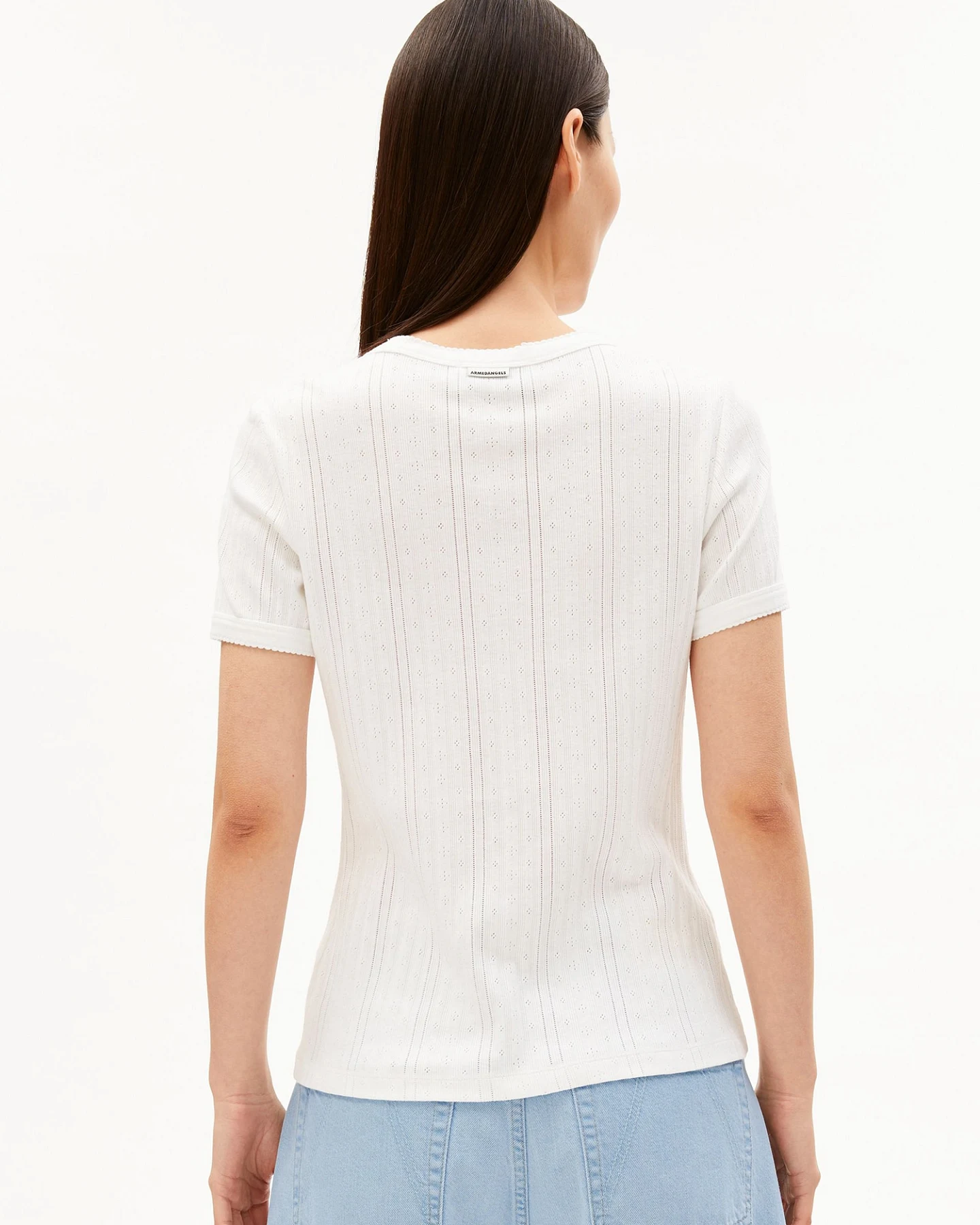ARMEDANGELS T-Shirt POINTELLE – Ansicht 3