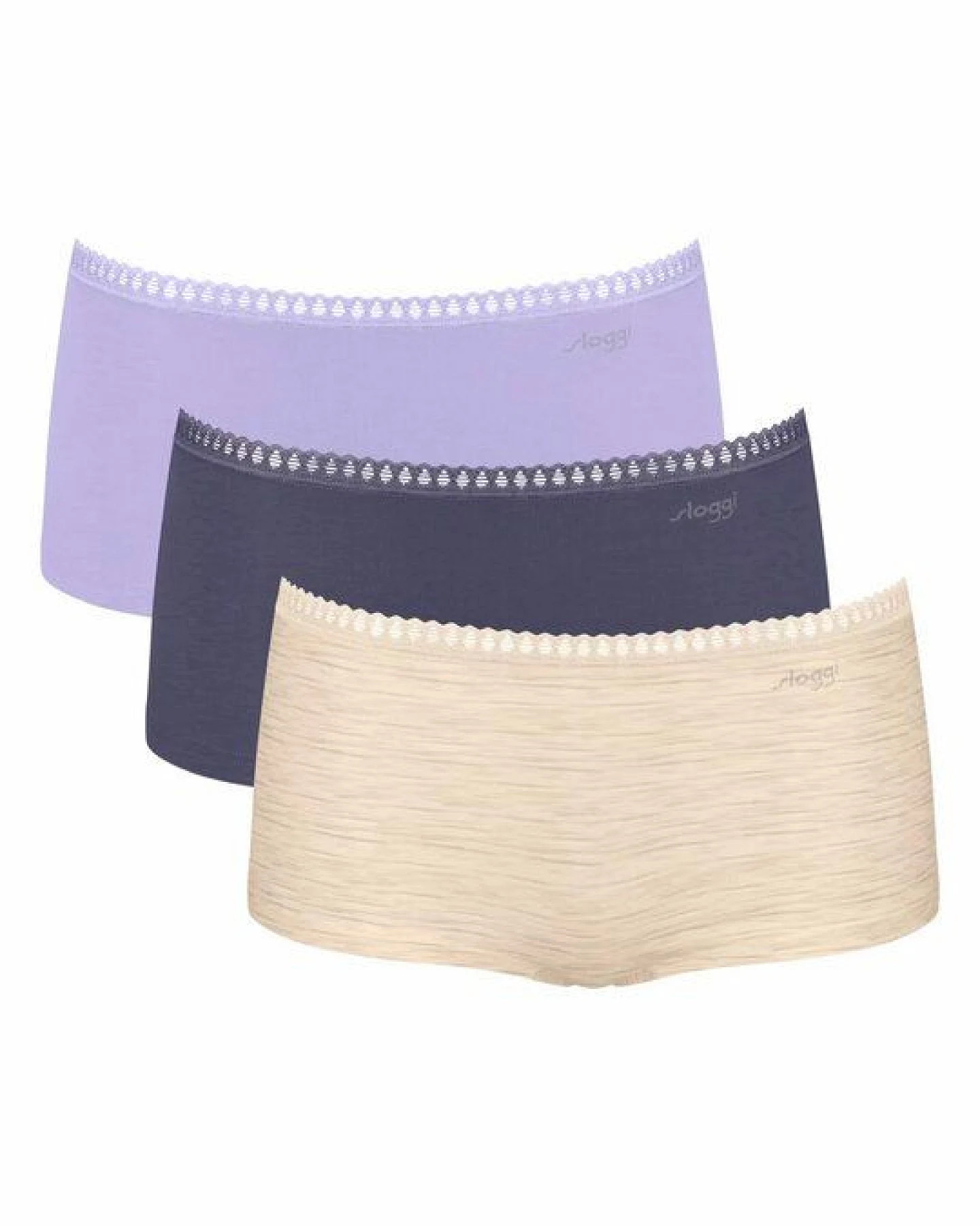 Sloggi 3er Pack Shorts GO Crush Bio-Baumwolle – Ansicht 2