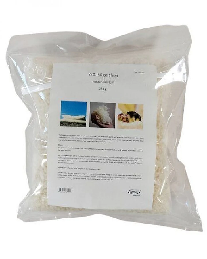 Speltex – Wollkügelchen aus Bio-Schurwolle (kbT) – Nachfüllpack – [Verschiedene Mengen]