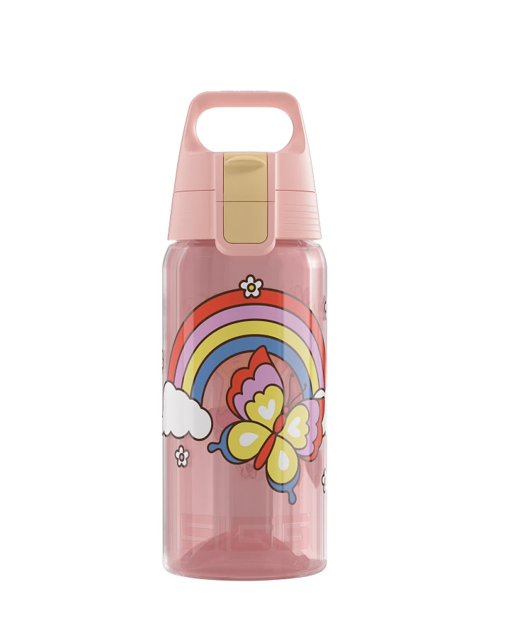 Kinder Trinkflasche VIVA ONE Hearts & Horses Rainbow 0.5 L