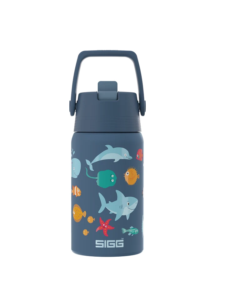 Kinder Trinkflasche Shield ONE Kids FLIP Ocean Life 0.5 L