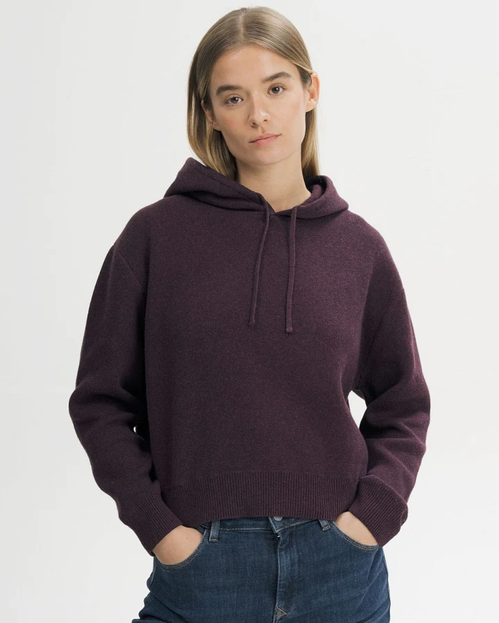 Strickpullover Kapuze Janisha