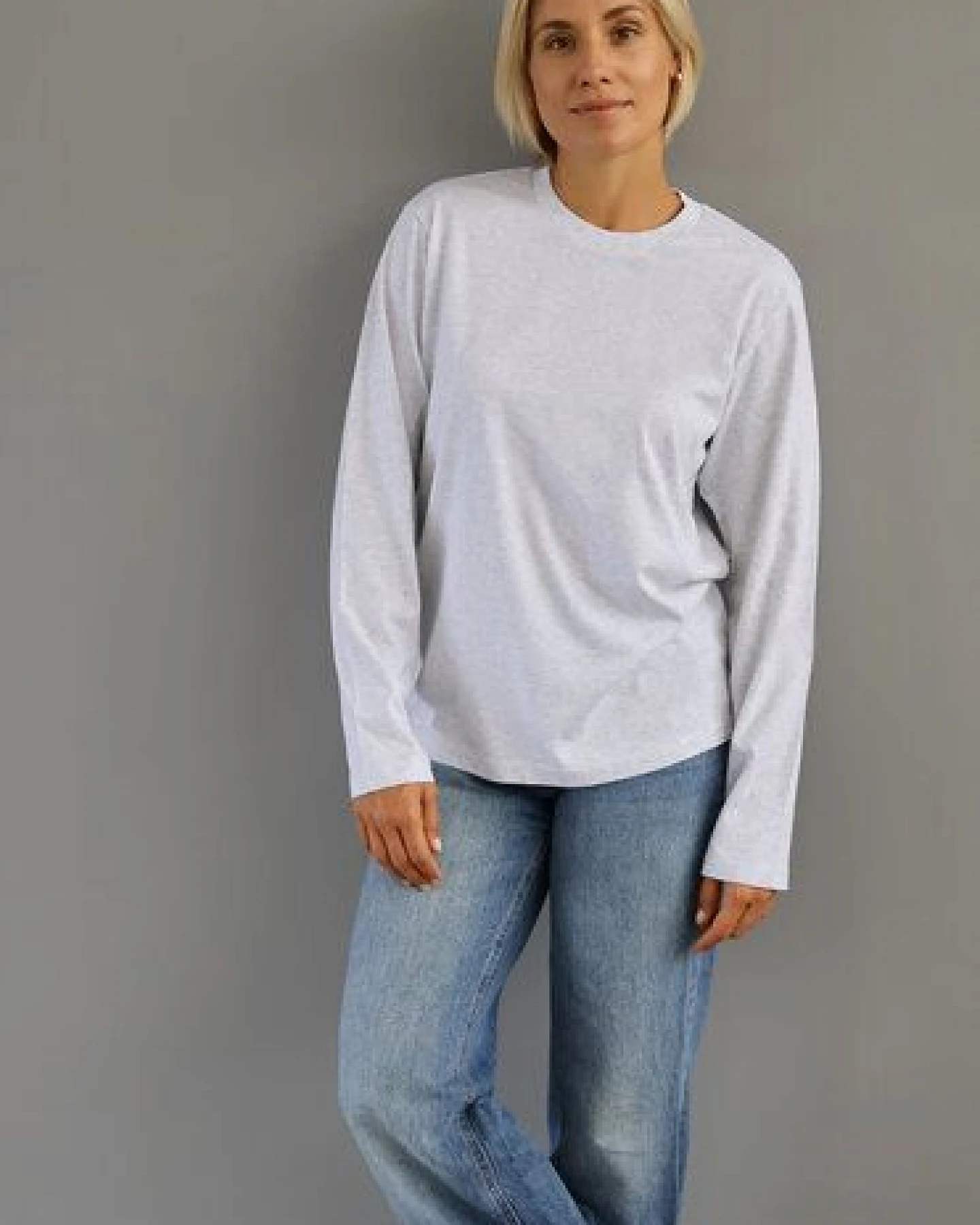 Kultgut Langarmshirt / 100% Biobaumwolle / Besonders weich & Fair hergestellt – Ansicht 2