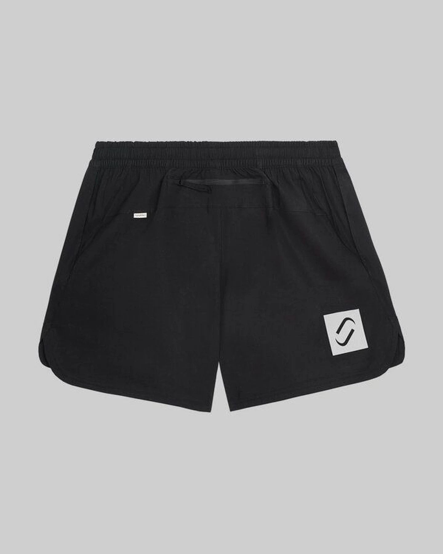 runamics Bouncy Cotton Running Shorts, Herren, schwarz – Ansicht 4