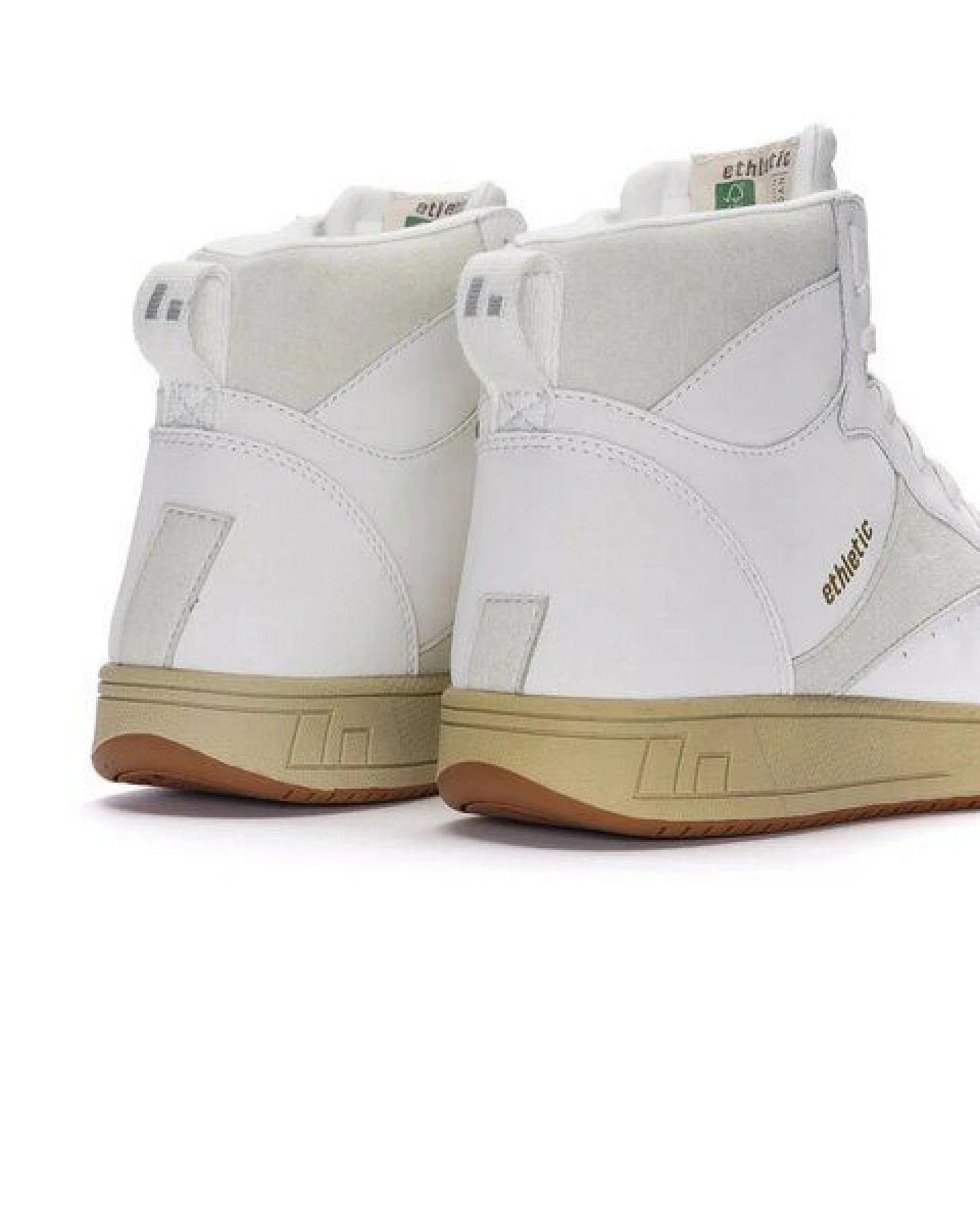 Ethletic Vegane Retro Hi-Basket Sneaker CARL mit recycelten Materialien – Ansicht 3