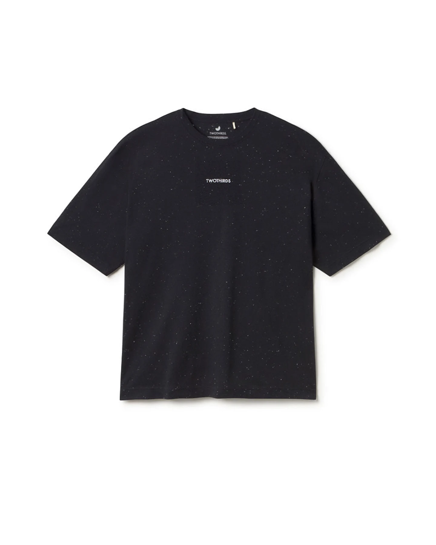 TWOTHIRDS Herren vegan T-Shirt Tivua Schwarz – Ansicht 2