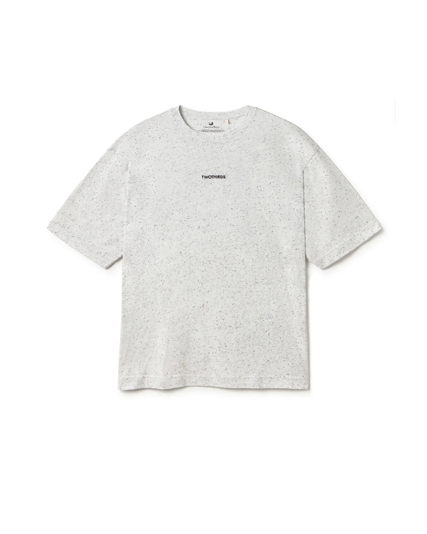 TWOTHIRDS Herren vegan T-Shirt Tivua Weiß – Ansicht 2