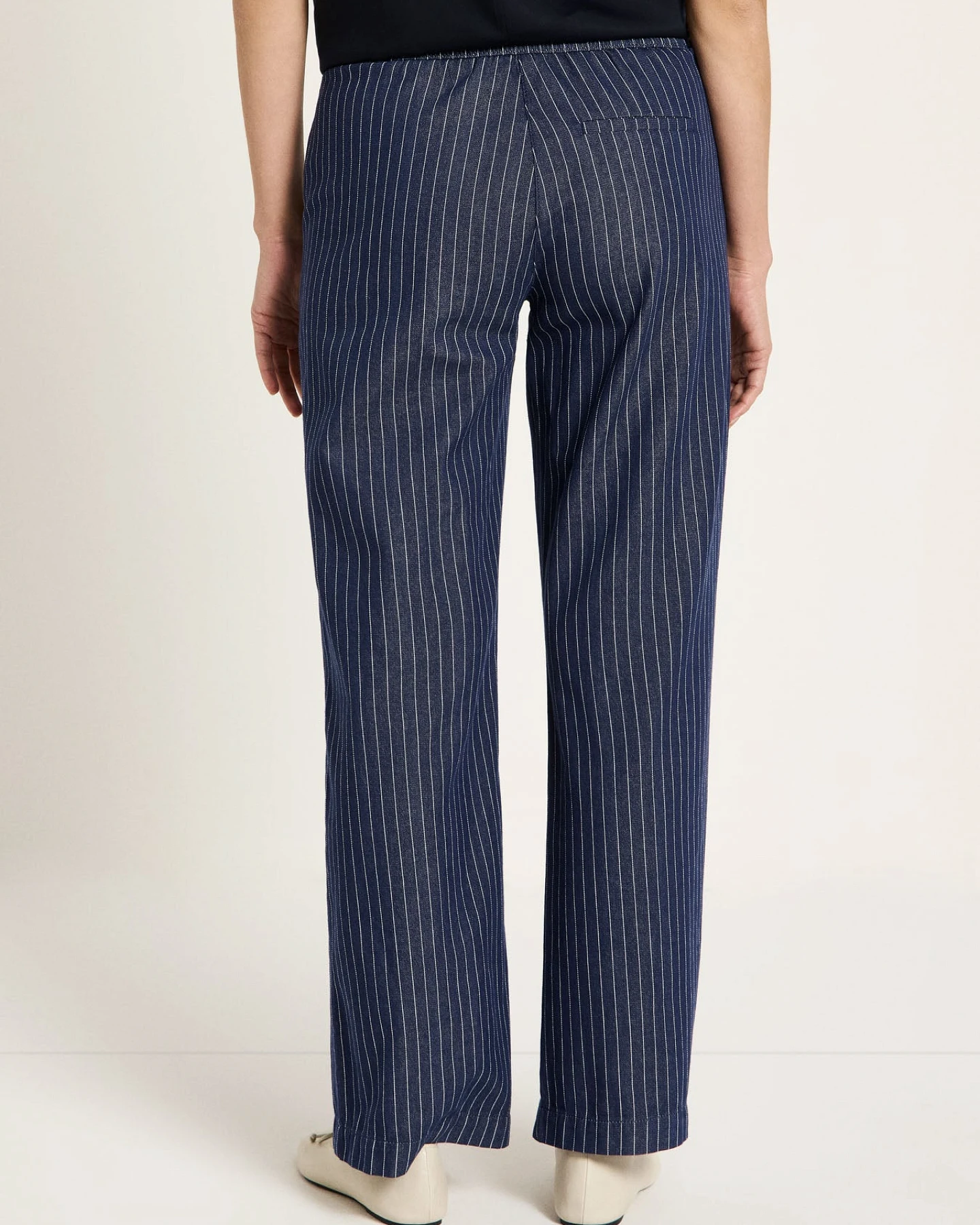 Streifen-Marlenehose (GOTS) – Ansicht 4