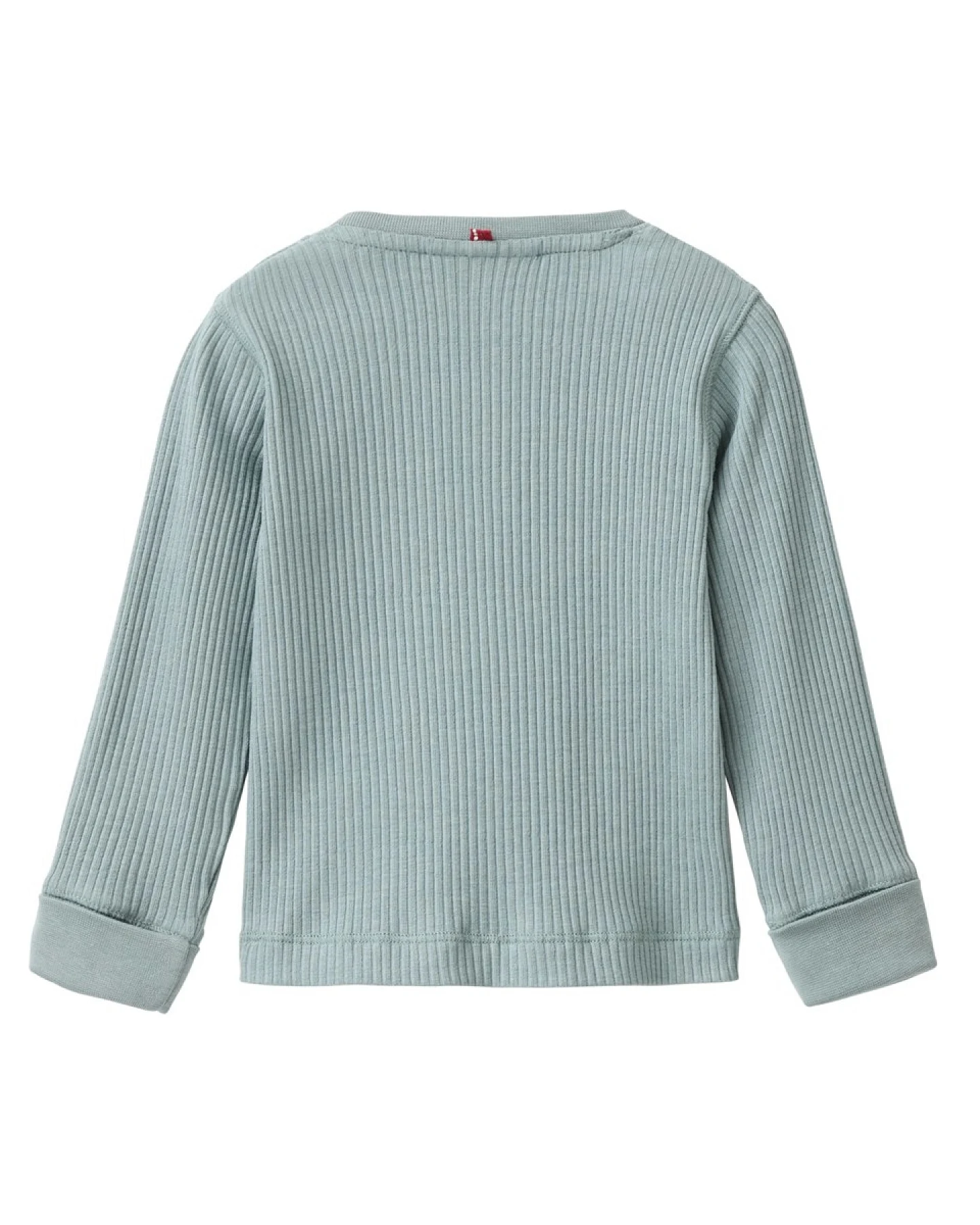 People Wear Organic Langarm-Shirt rip balsam grün 62/68 – Ansicht 2