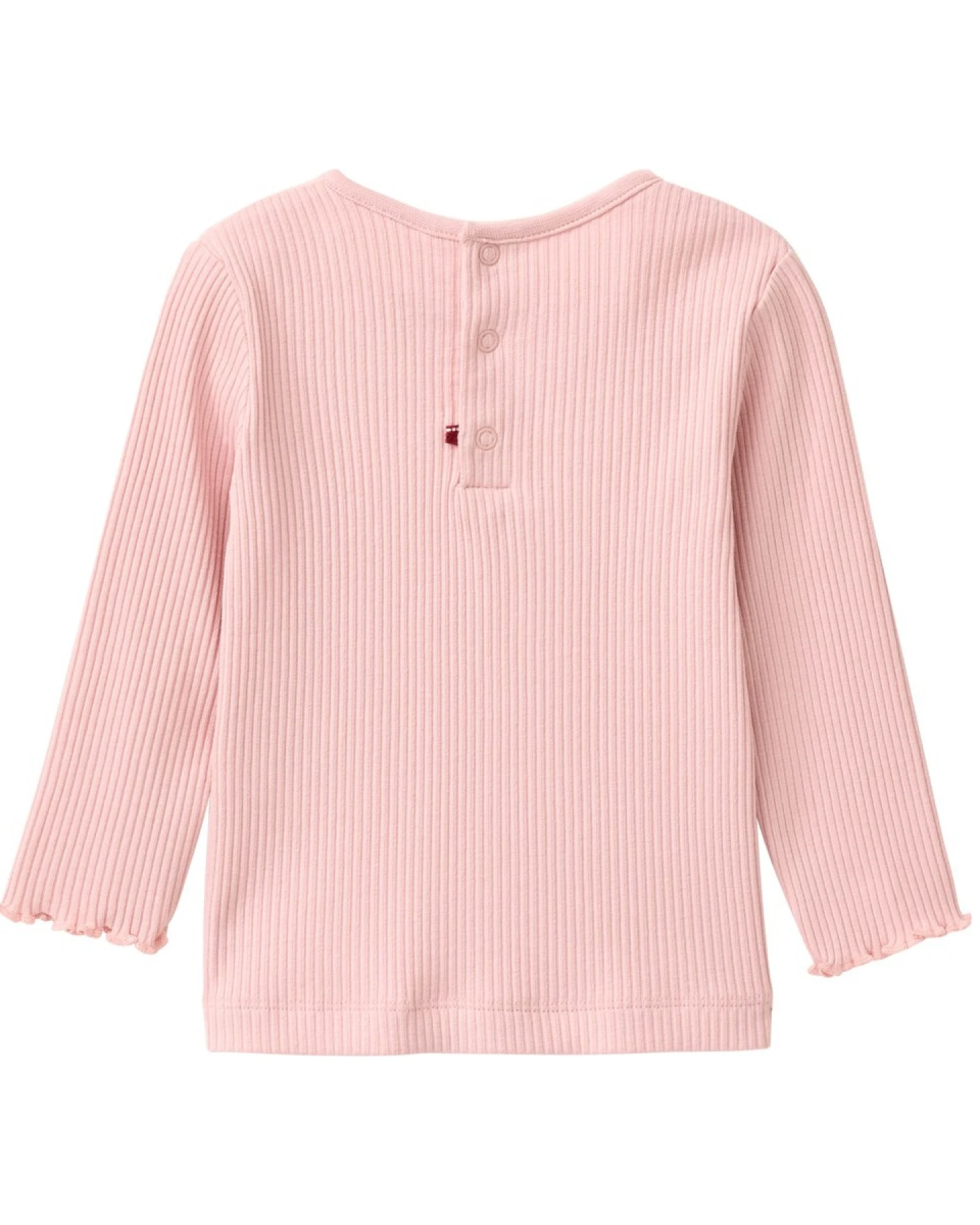 People Wear Organic Langarm-Shirt rip blassrosa 74/80 – Ansicht 2