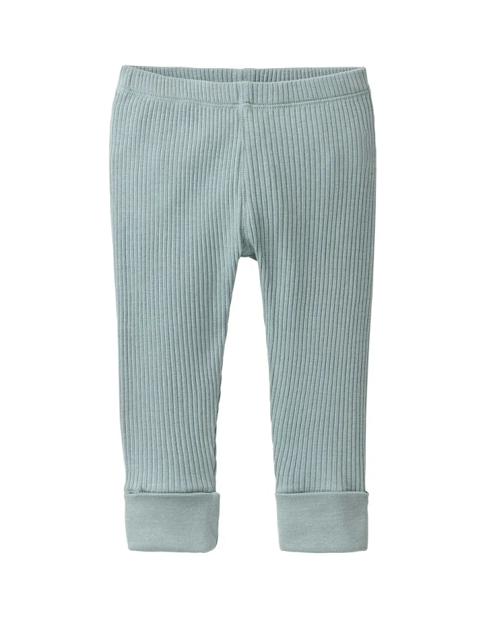 People Wear Organic Leggings rip balsamgrün 50/56