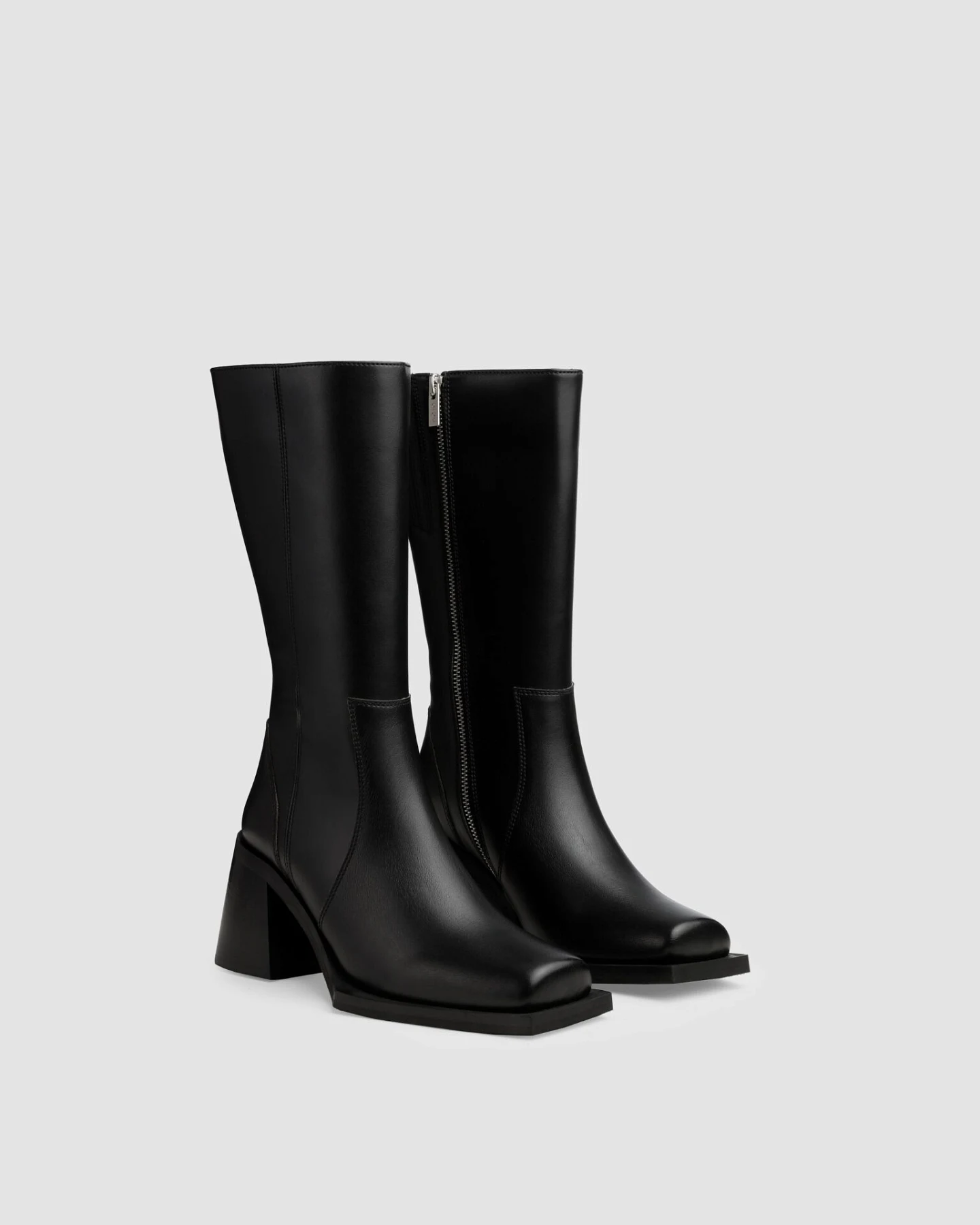 Prev Damen vegan Stiefel Karel X Plus Schwarz – Ansicht 2