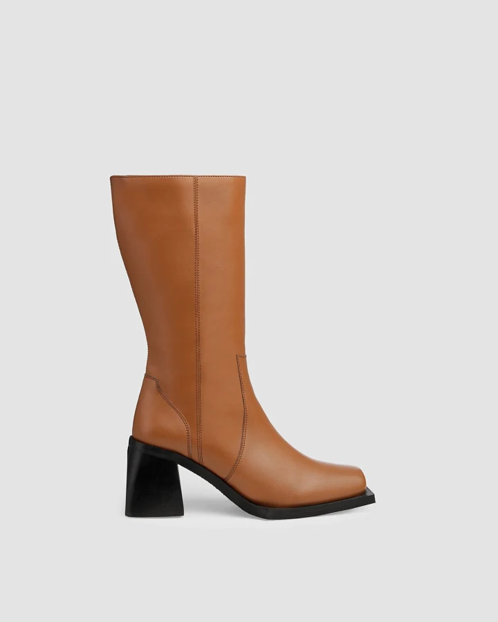 Prev Damen vegan Stiefel Karel X Ginger Braun