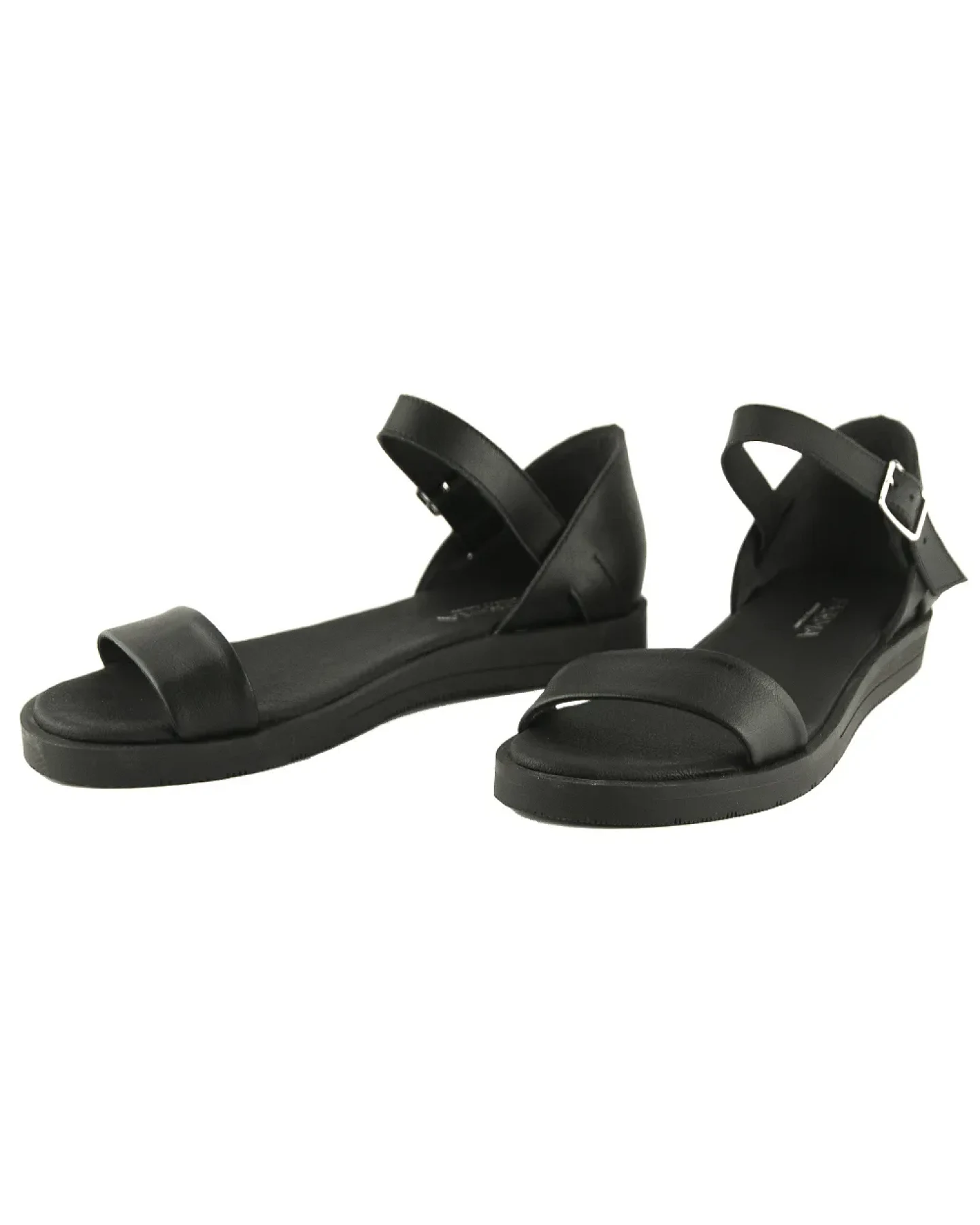 FAIRMA ETHICAL DESIGN Damen vegan Sandalen Roma Schwarz – Ansicht 2