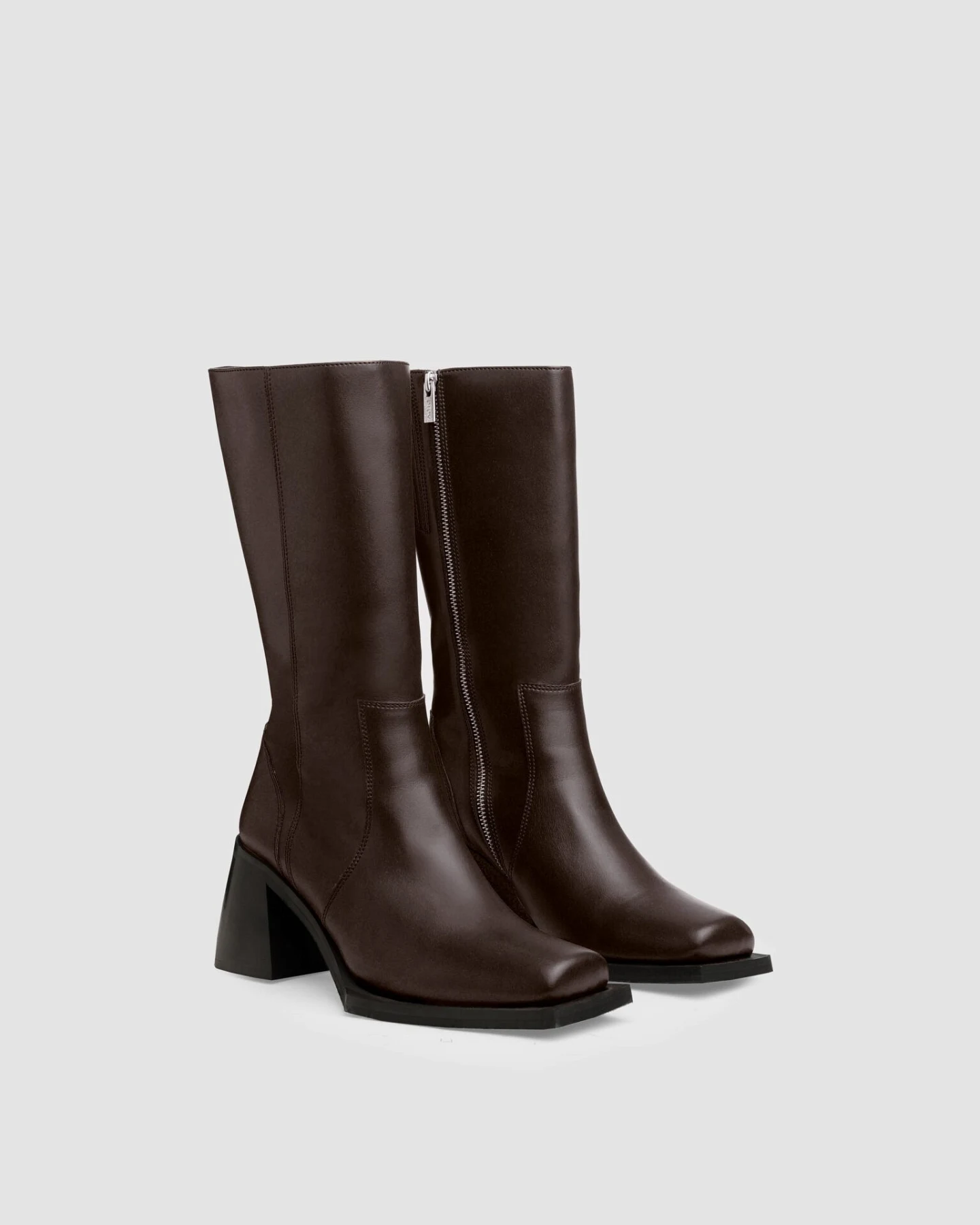 Prev Damen vegan Stiefel Karel X Brownie – Ansicht 2