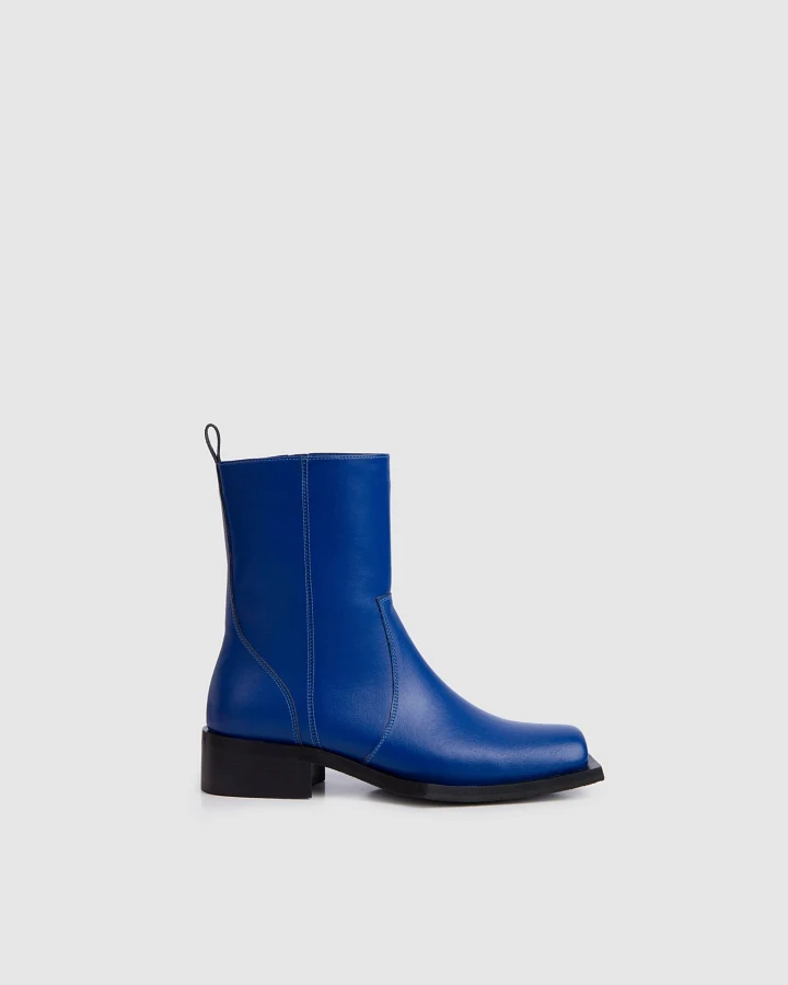 Prev Damen vegan Stiefel Karel Plus Electric Blue