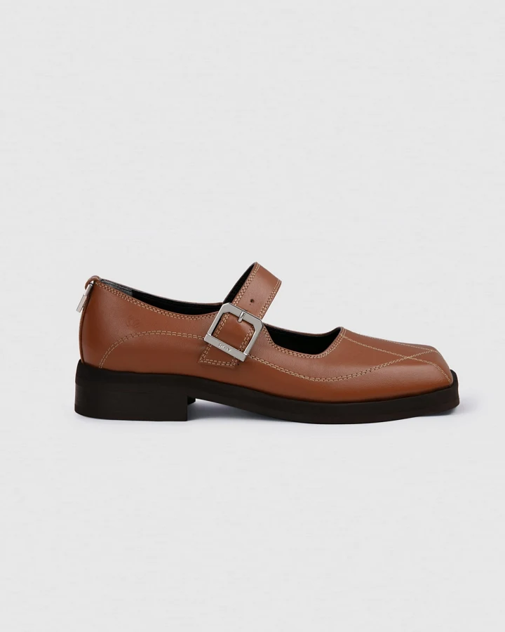 Prev Damen vegan Schuhe Jenny Ii Ginger Brown