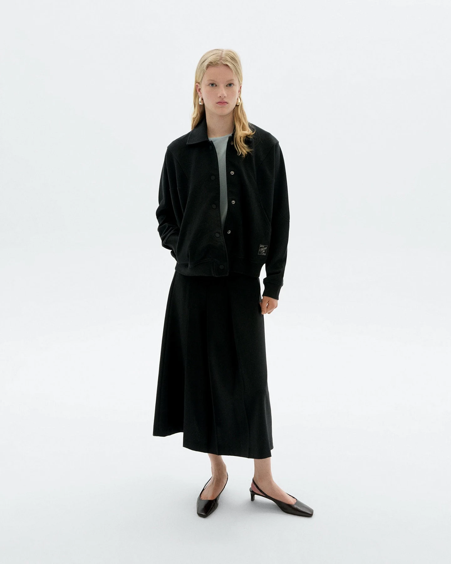 Thinking MU Damen vegan Jacke Maisie Schwarz – Ansicht 2