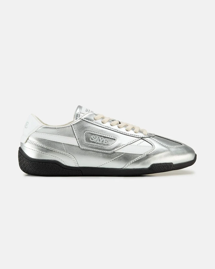 SAYE Herren vegan Sneaker M26 Dawn In Silber