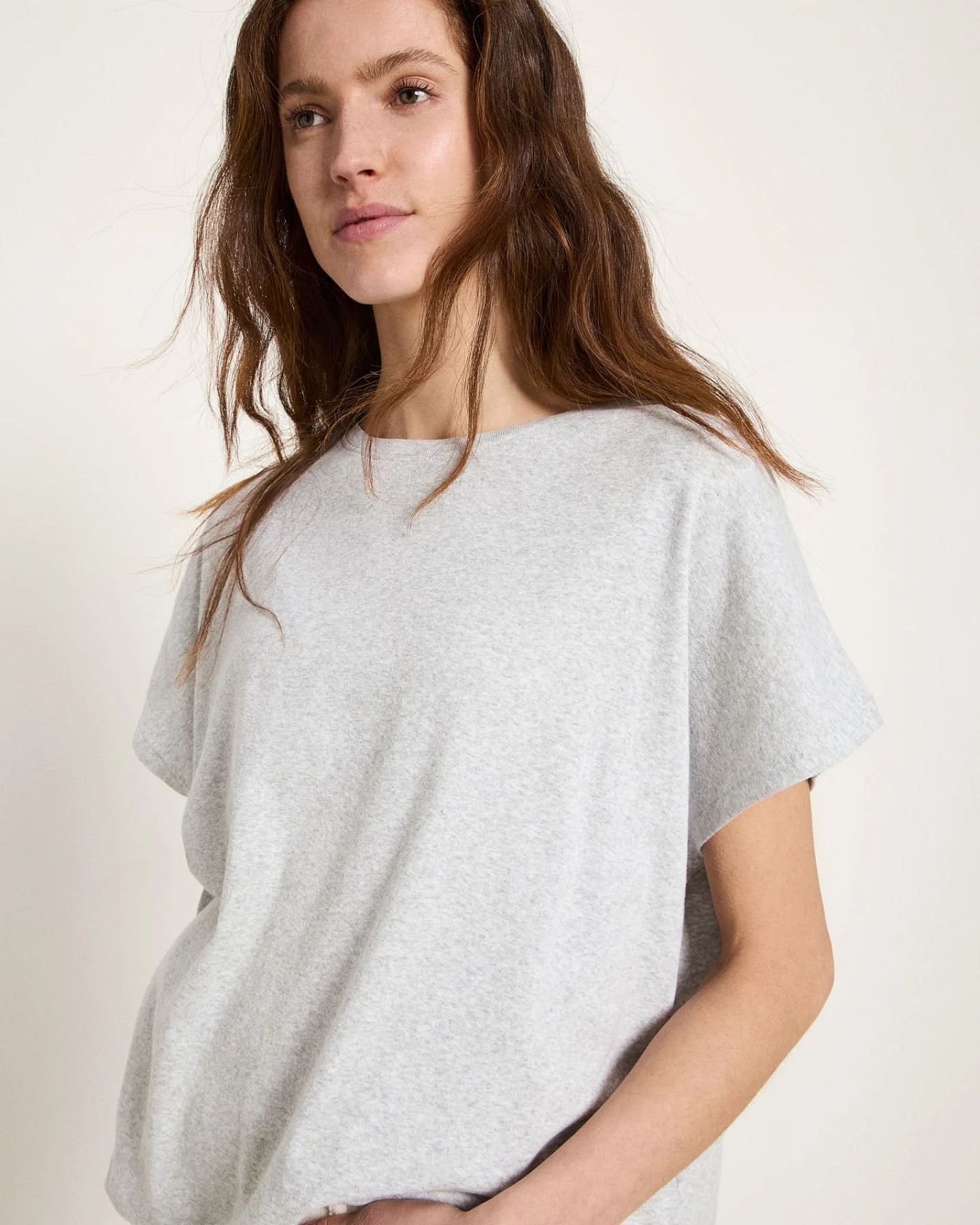 Shirt mit überschnittener Schulter (GOTS) – Ansicht 3