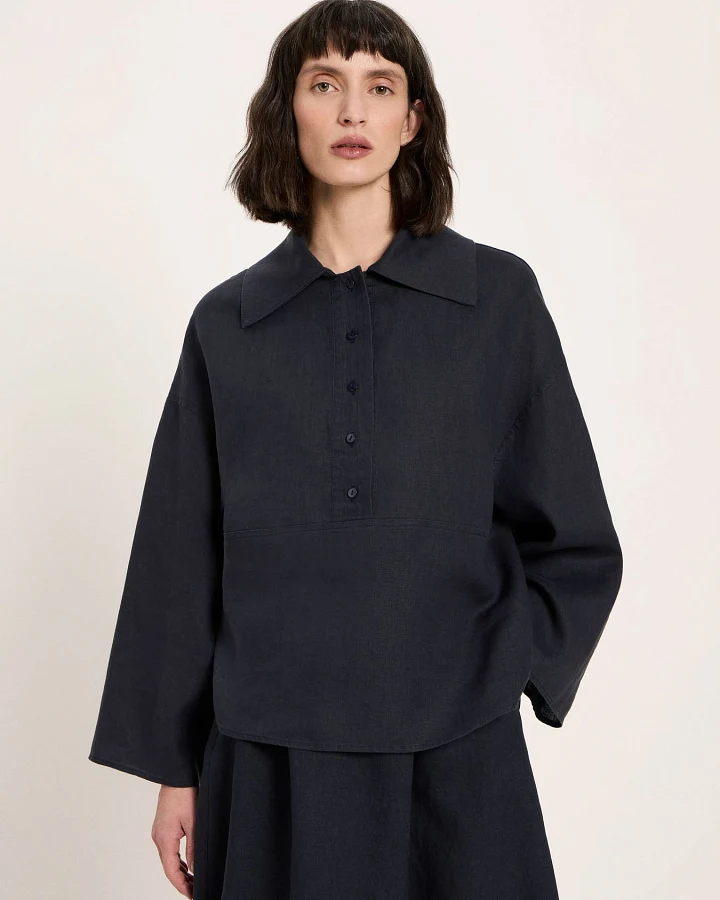 Oversizebluse (GOTS)