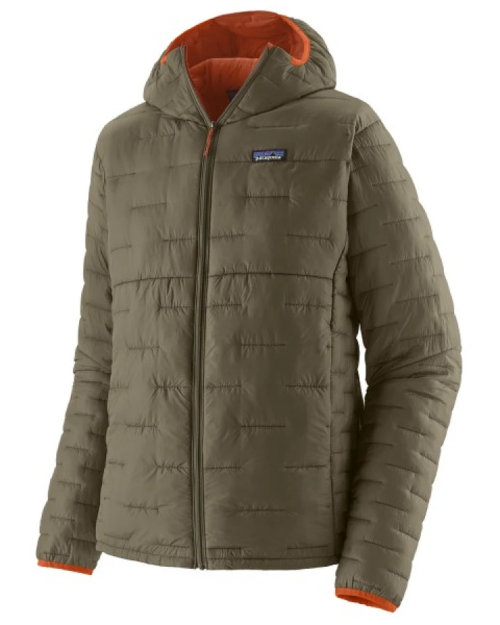 Patagonia - Micro Puff Hoody - Kunstfaserjacke Gr XL braun