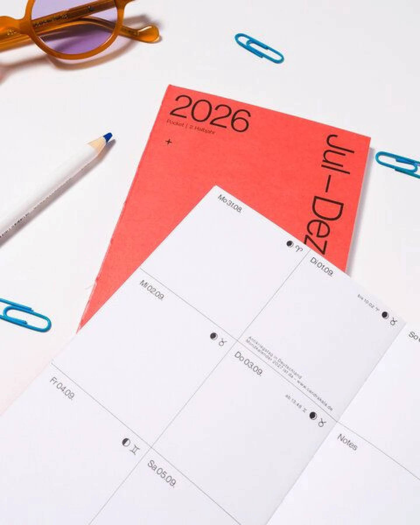 Candrakala Mondkalender 2026 Pocket 2. Halbjahr – Ansicht 3