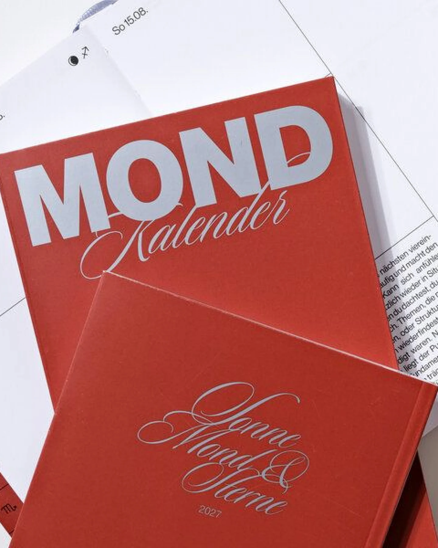 Candrakala Mondkalender 2027 – Mars Metallic – Ansicht 3