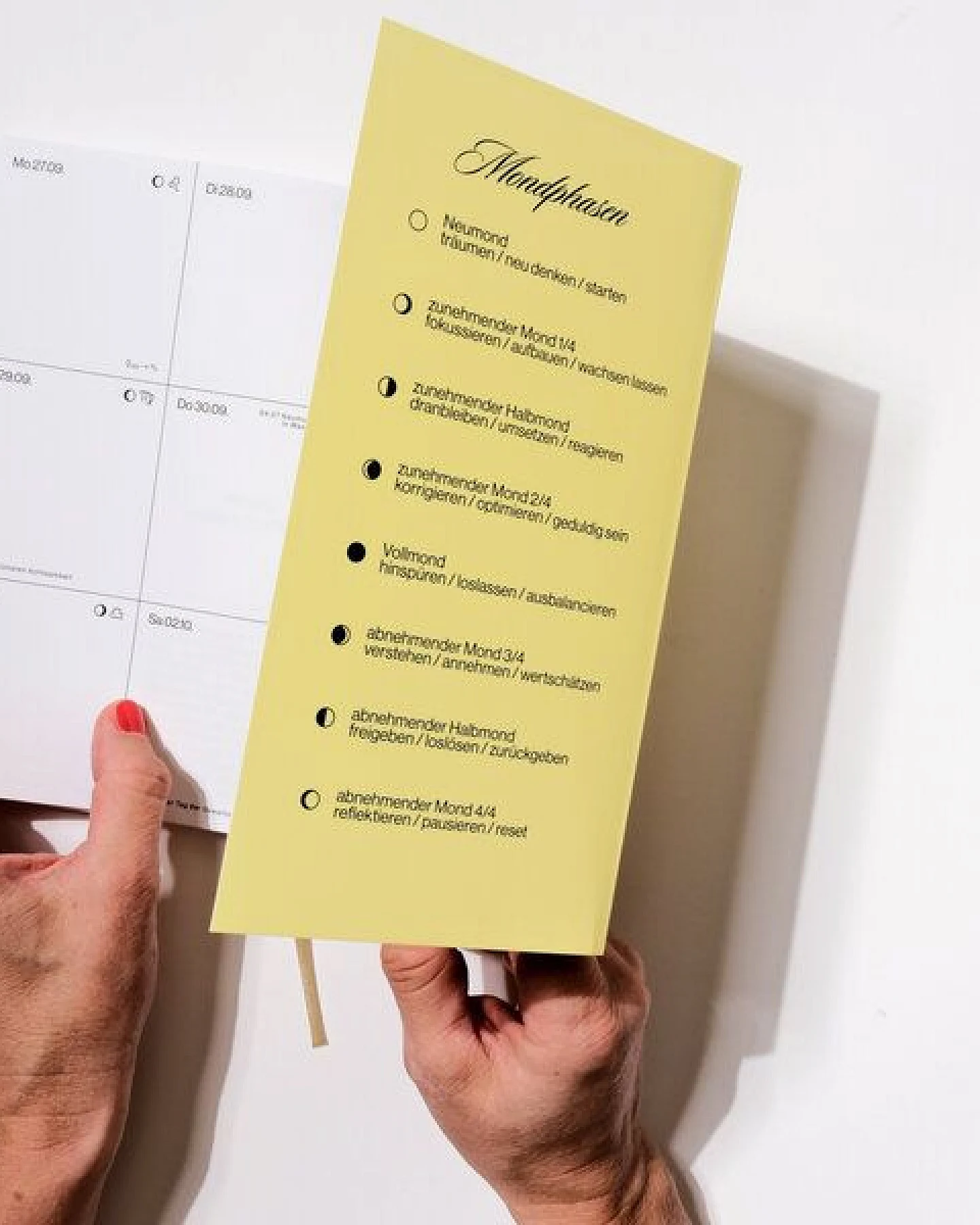 Candrakala Mondkalender 2027 – Moon Milk – Ansicht 4