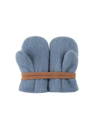 Produktseite: Pure pure by Bauer Schurwolle Fäustlinge in dusty blue von pure-pure by Bauer