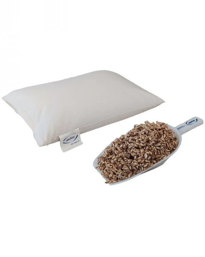 Speltex – Schlafkissen (60 x 40 cm) – [Verschiedene Füllungen]