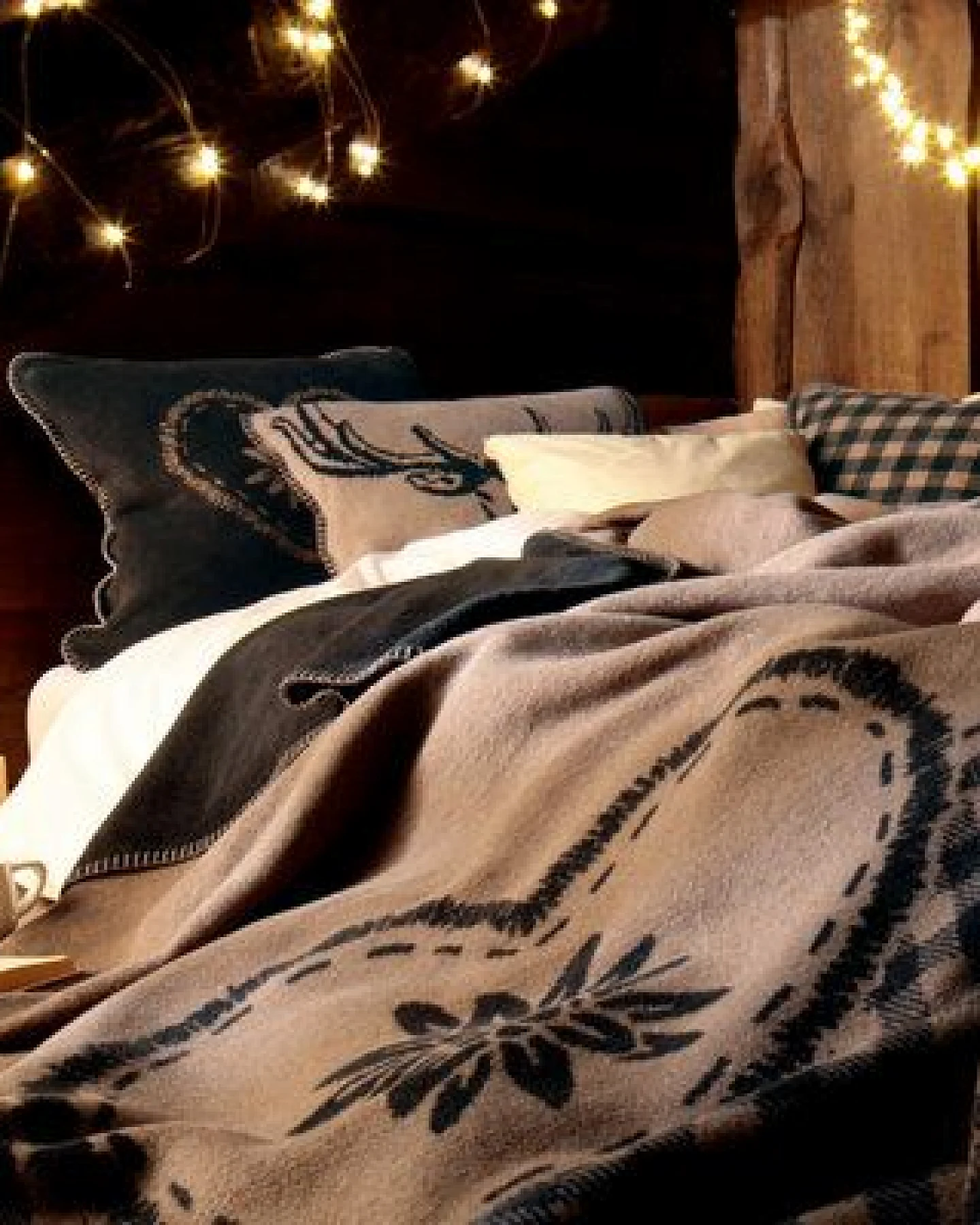 biederlack Wohndecke Serie Alp Chic "Alpcharm", 80 % recycelte Fasern – Ansicht 4