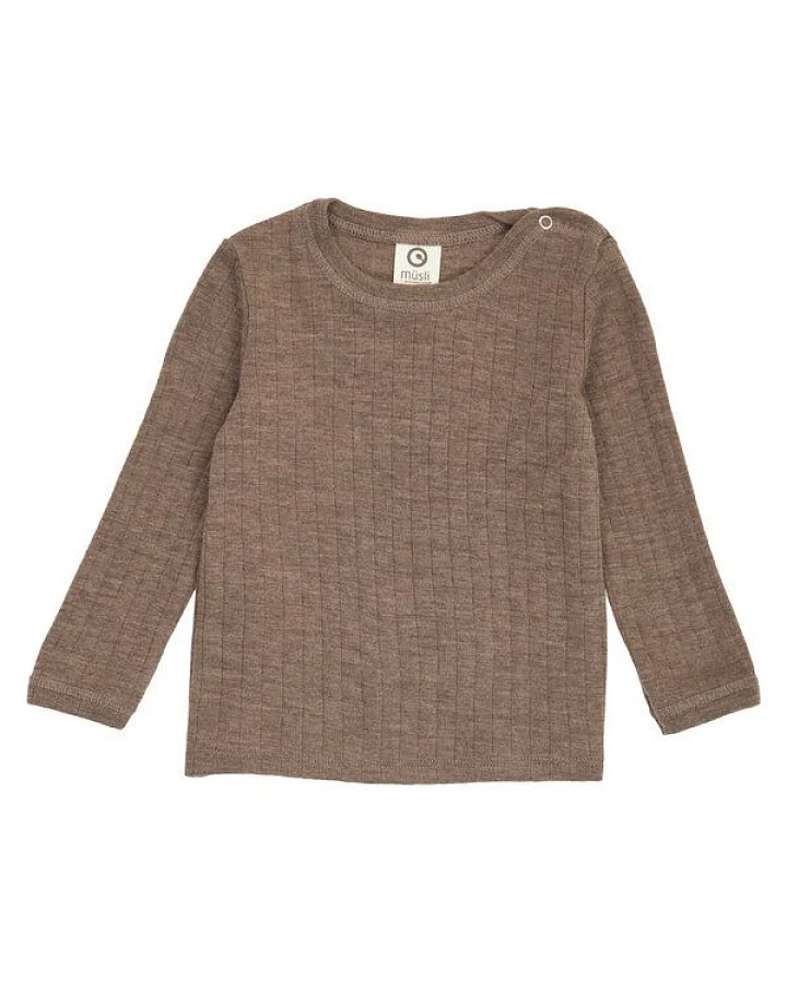 Produktseite: müsli Babylangarmshirt aus Merinowolle
