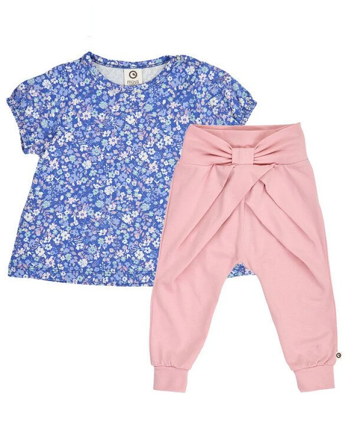 müsli Set aus Babyshirt und Hose
