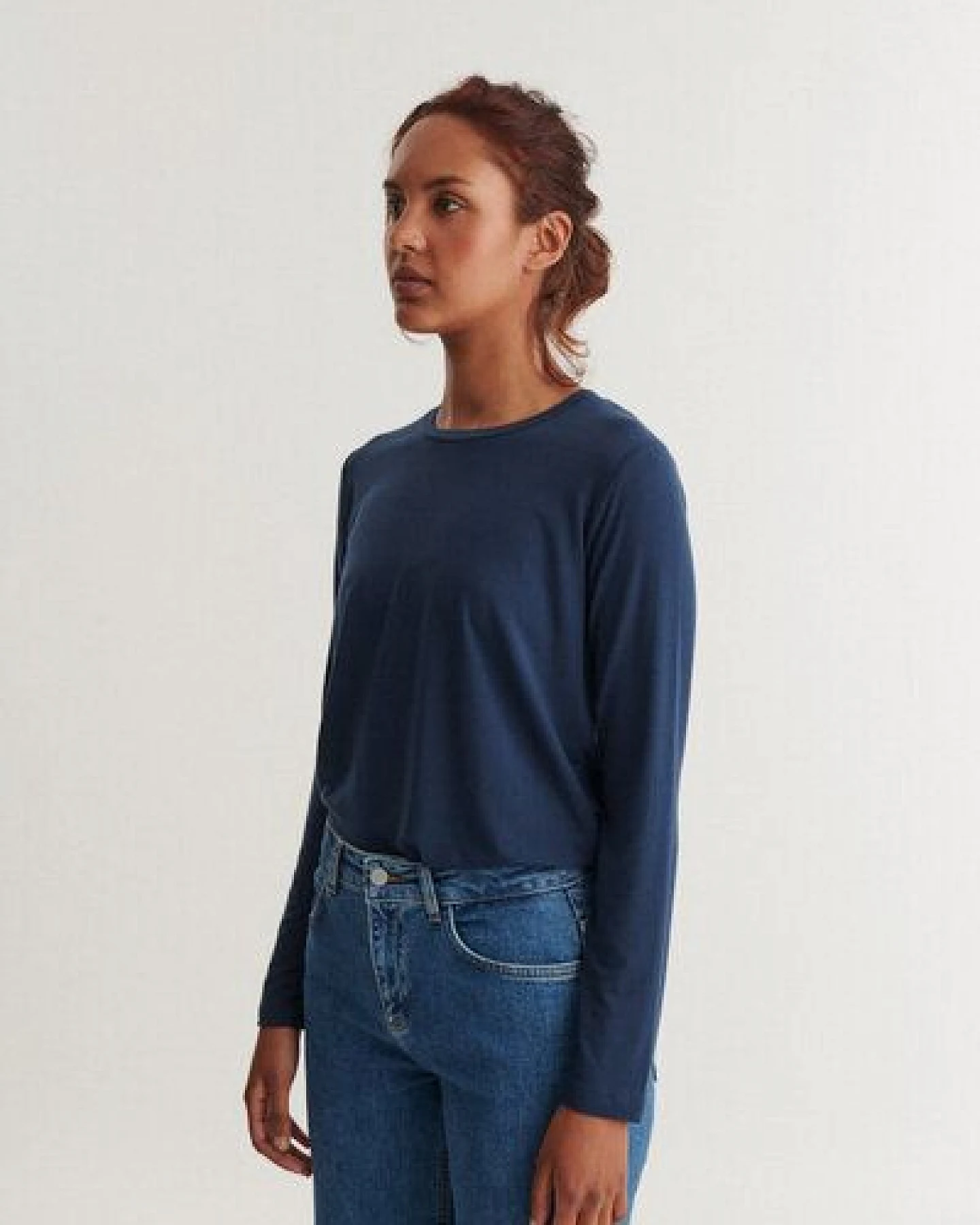 Basic Apparel Langarmshirt JOLANDA aus TENCEL von LENZING – Ansicht 3