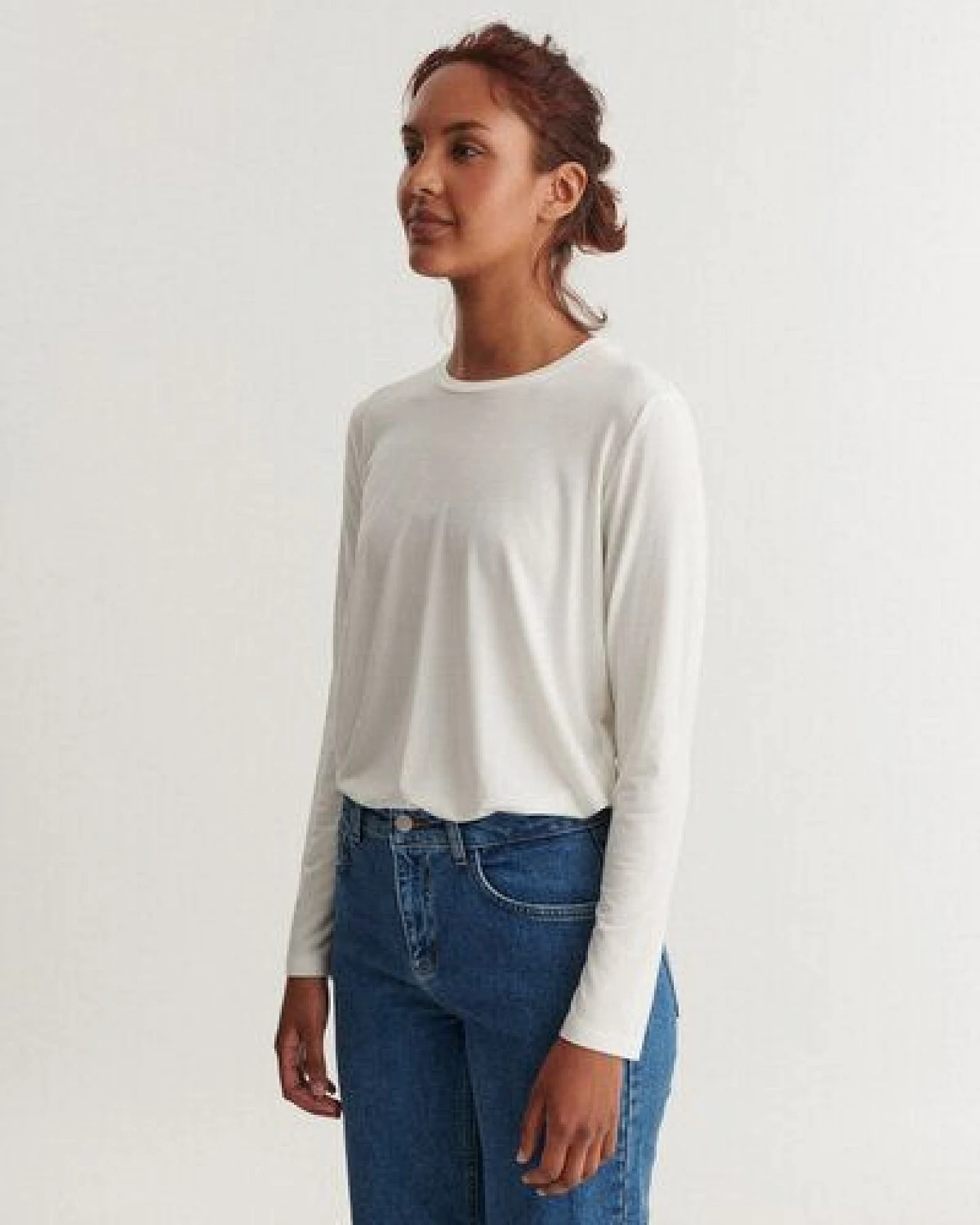 Basic Apparel Langarmshirt JOLANDA aus TENCEL von LENZING – Ansicht 3