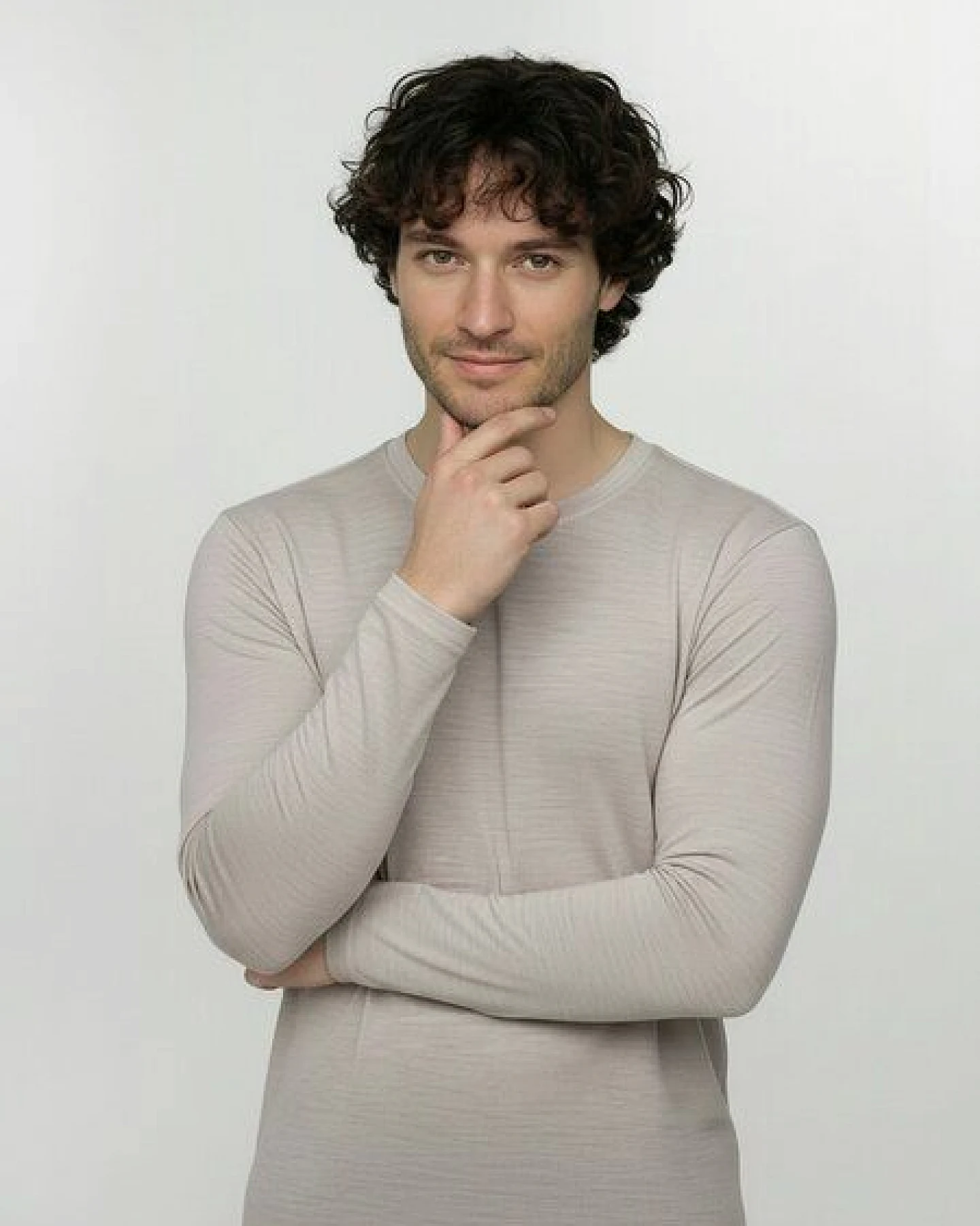 GREENBOMB Basic Base - Funktionales Longsleeve aus Merino-Wolle / Fair & Vegan – Ansicht 2