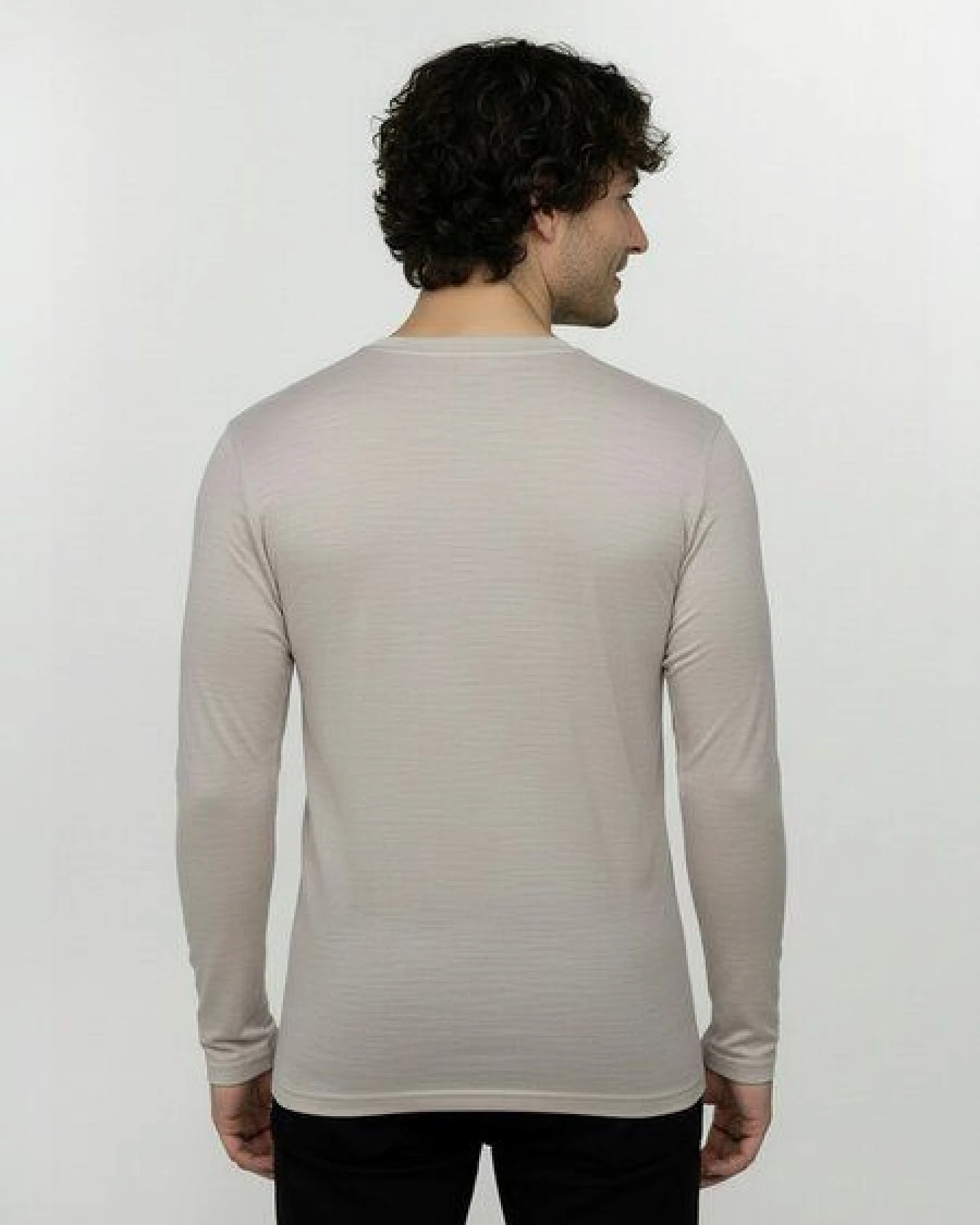 GREENBOMB Basic Base - Funktionales Longsleeve aus Merino-Wolle / Fair & Vegan – Ansicht 4