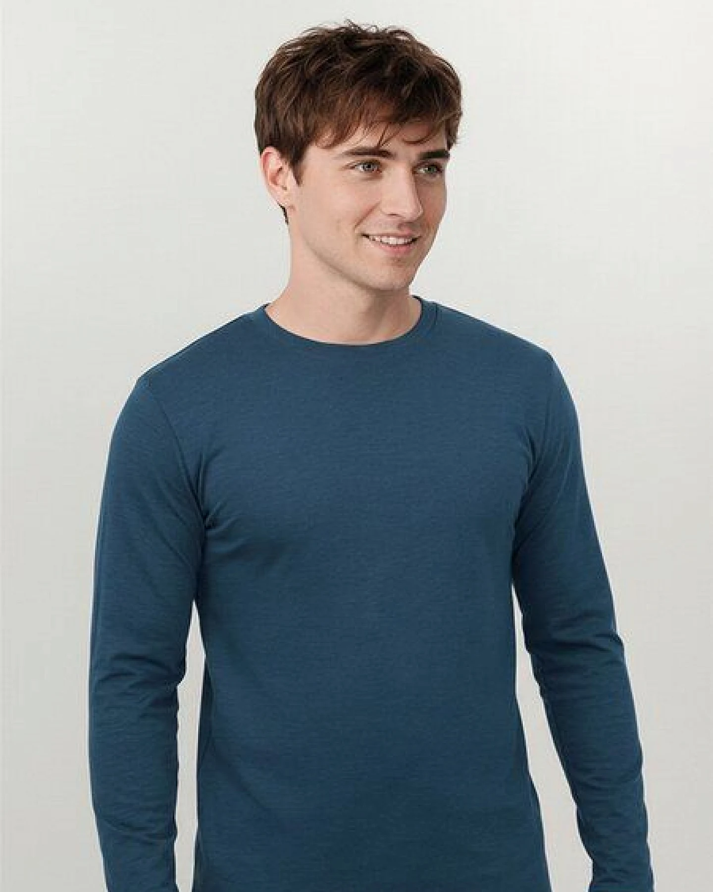 GREENBOMB Basic Base - Funktionales Longsleeve aus Merino-Wolle / Fair & Vegan – Ansicht 2