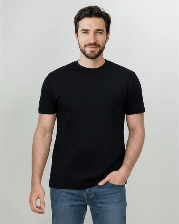 GREENBOMB Basic Loom - Funktionales T-Shirt aus Merino-Wolle / Fair & Vegan