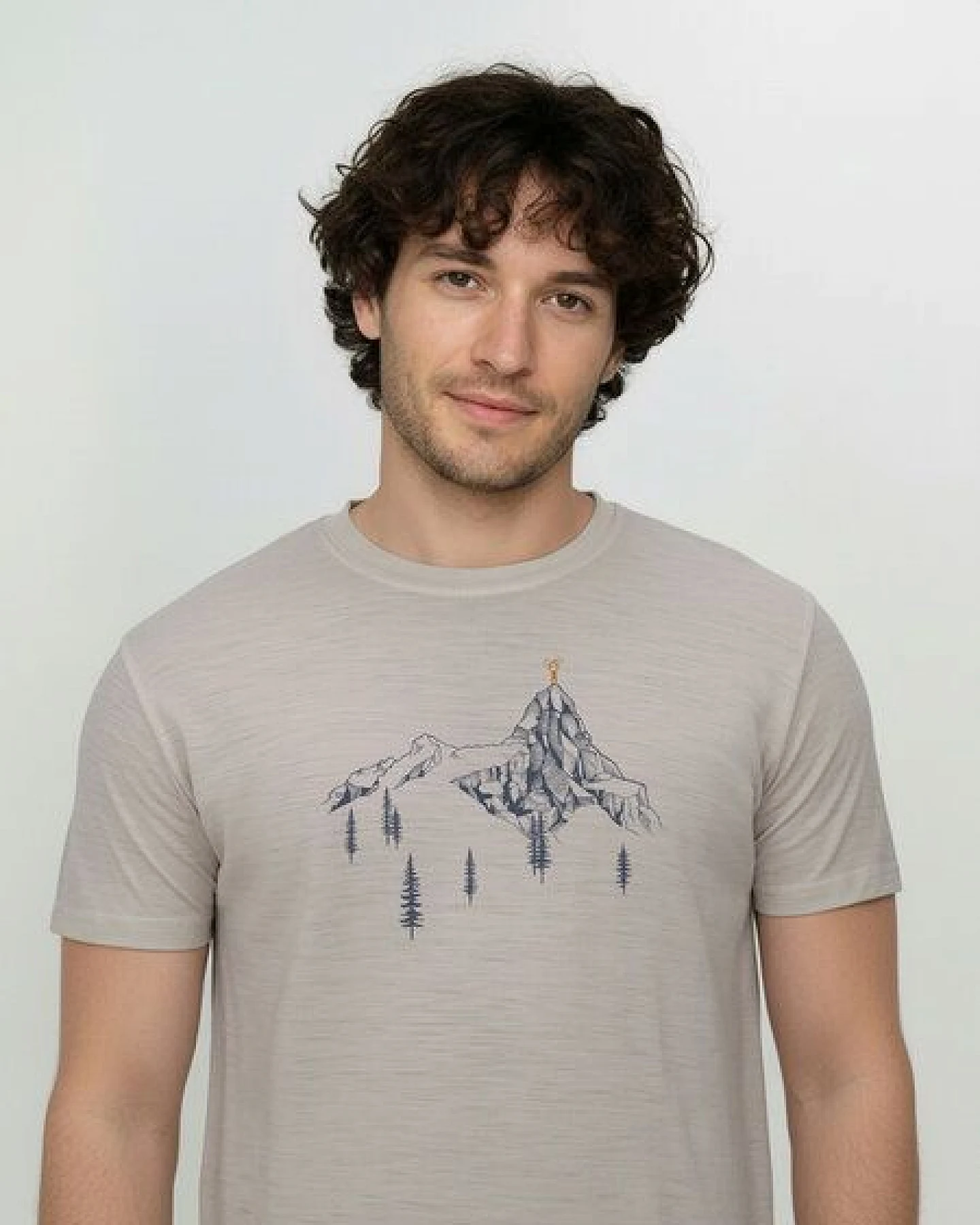 GREENBOMB Bike Destination Loom - Funktionales T-Shirt aus Merino-Wolle / hochwertiger Print / Fair & Vegan – Ansicht 2