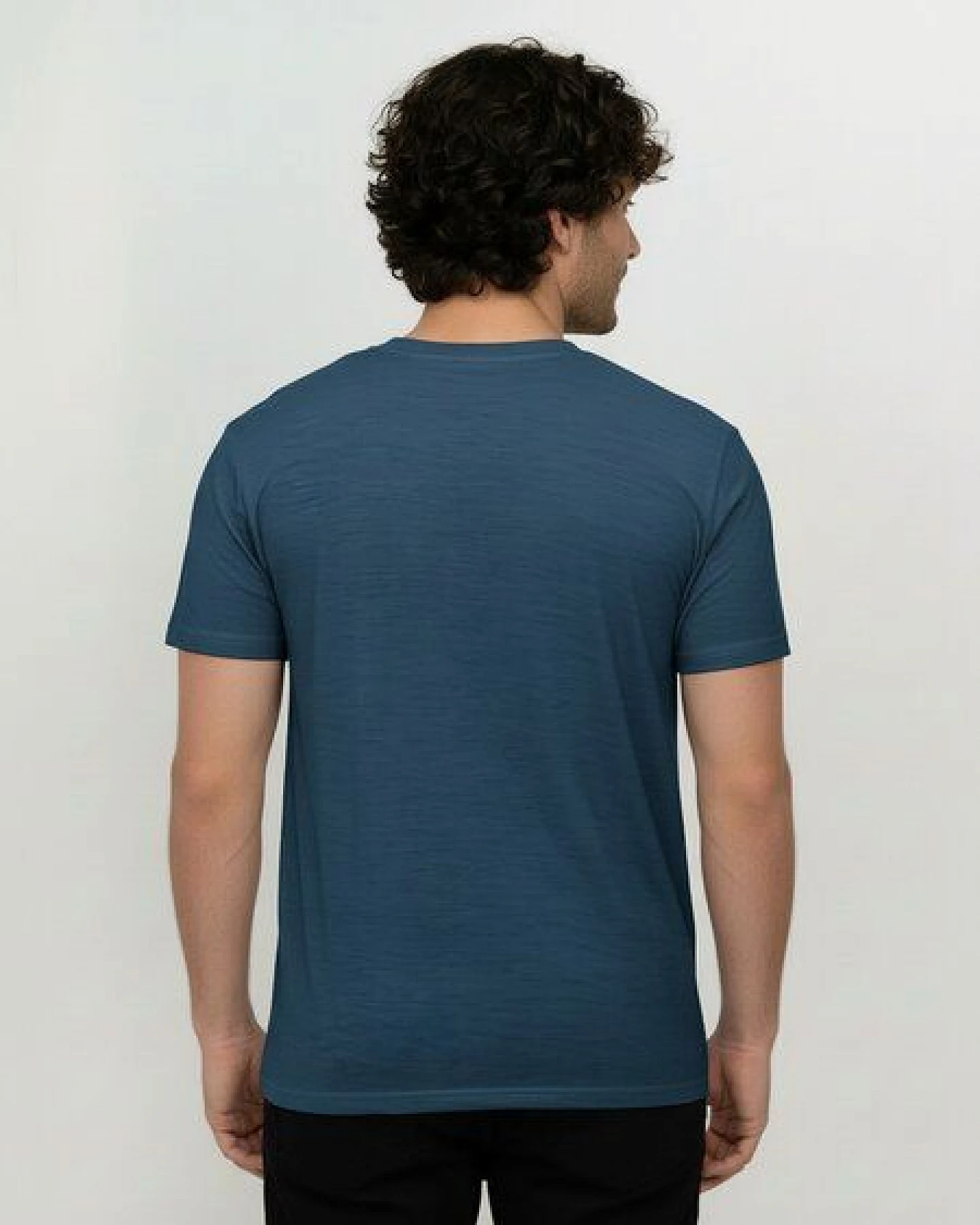GREENBOMB Bike Mountain Loom - Funktionales T-Shirt aus Merino-Wolle / hochwertiger Print / Fair & Vegan – Ansicht 4