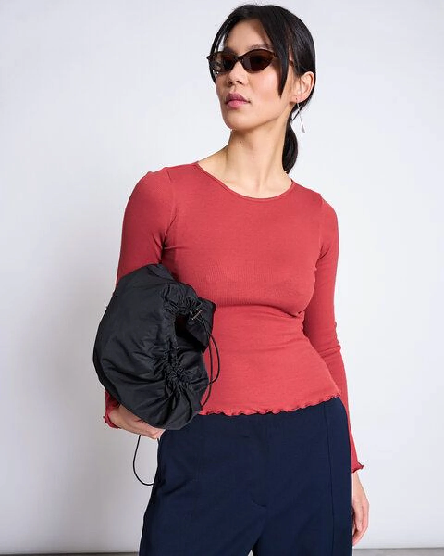 JAN 'N JUNE Minirib-Longsleeve AVERSA – Ansicht 2