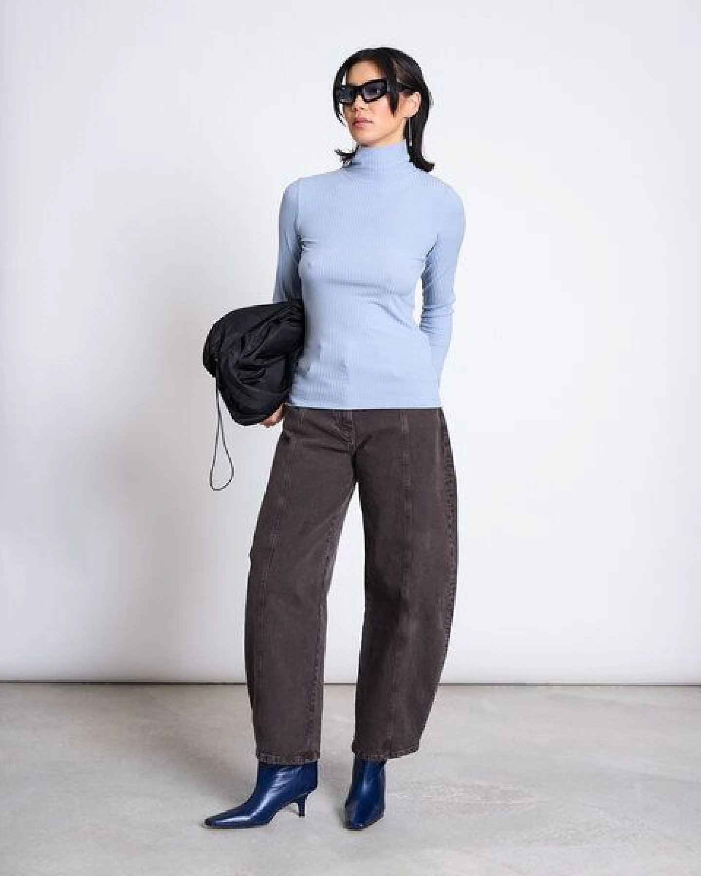 JAN 'N JUNE Rib Turtleneck Longsleeve MIO – Ansicht 3