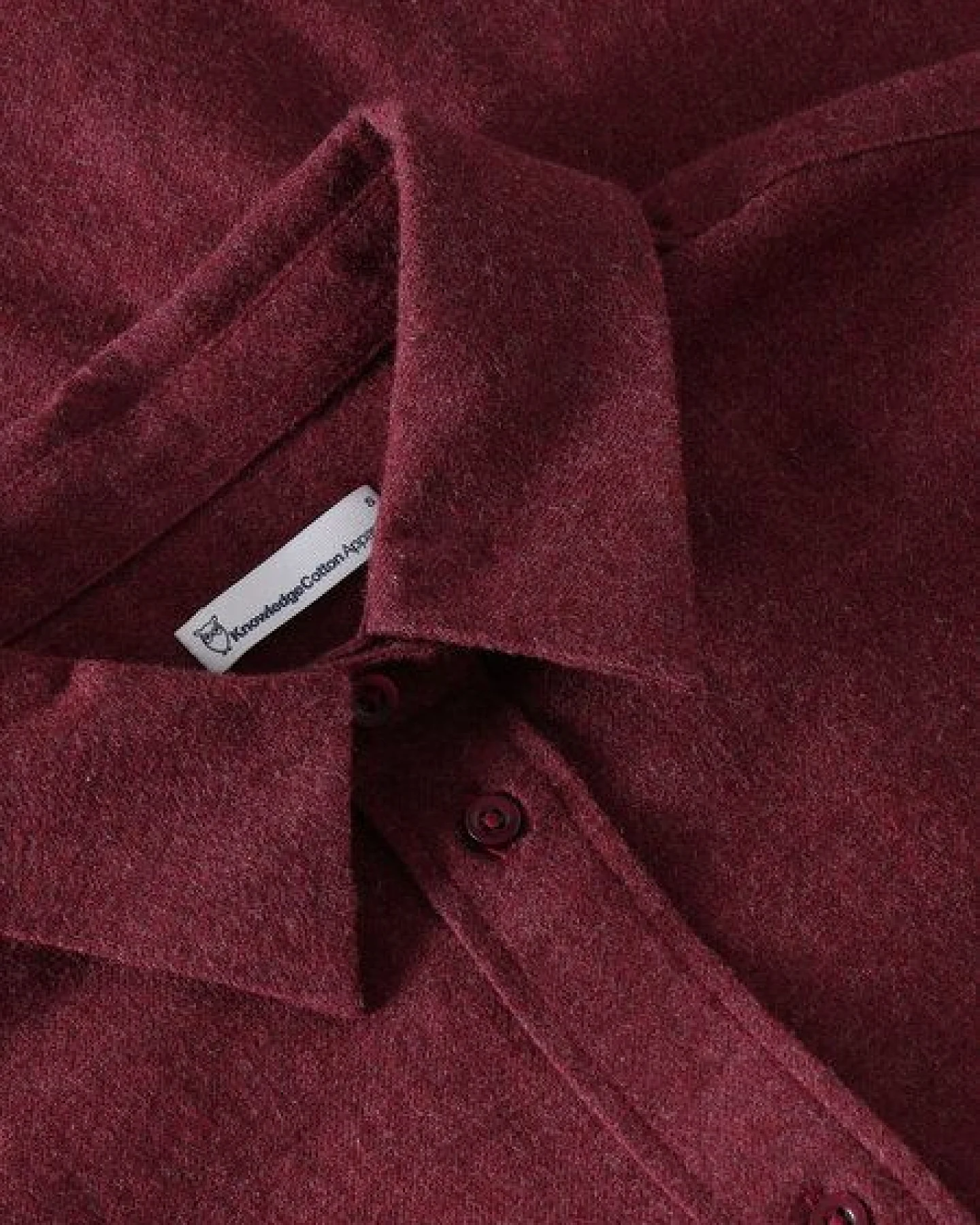 KnowledgeCotton Apparel Flanell-Bluse Vega relaxed – Ansicht 3