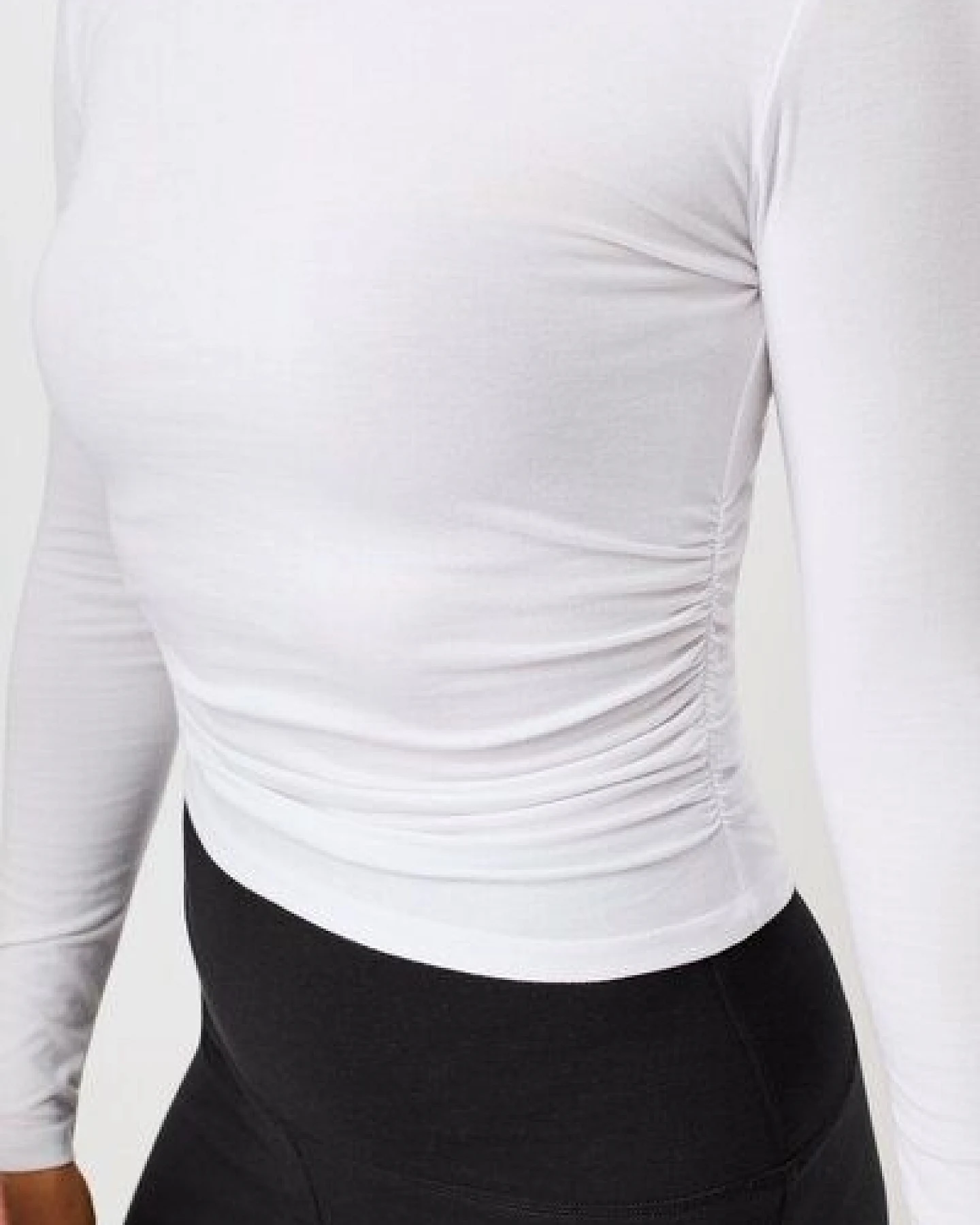 Mandala Side Ruffled Longsleeve – Ansicht 3